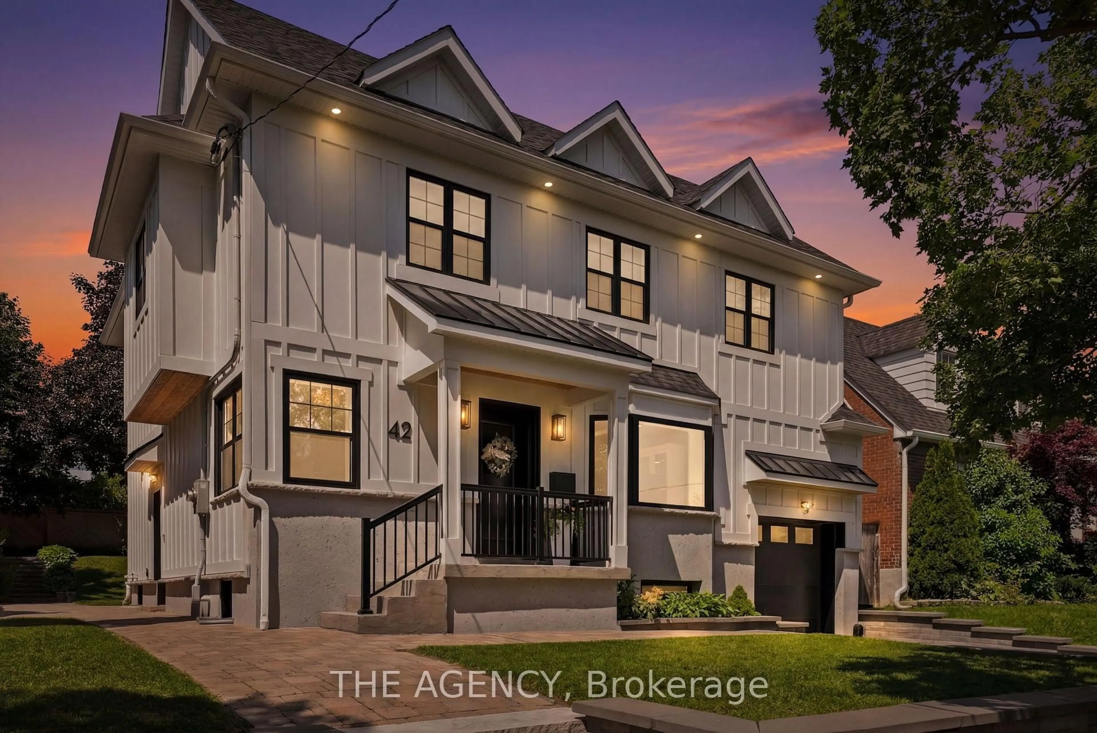 Home with brick exterior material, street for 42 Berl Ave, Toronto Ontario M8Y 3C4