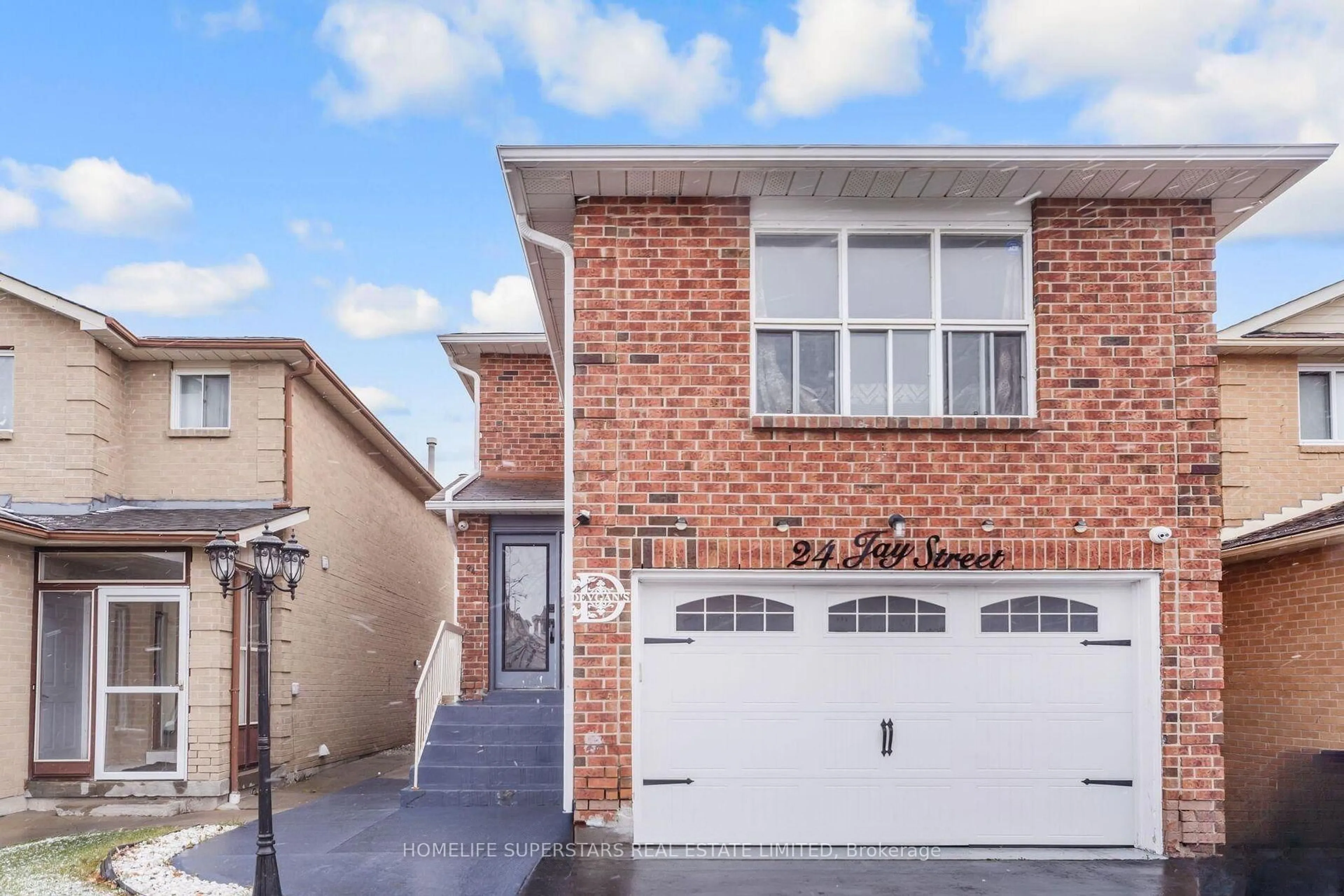Home with brick exterior material, street for 24 Jay St, Brampton Ontario L6Z 3V7