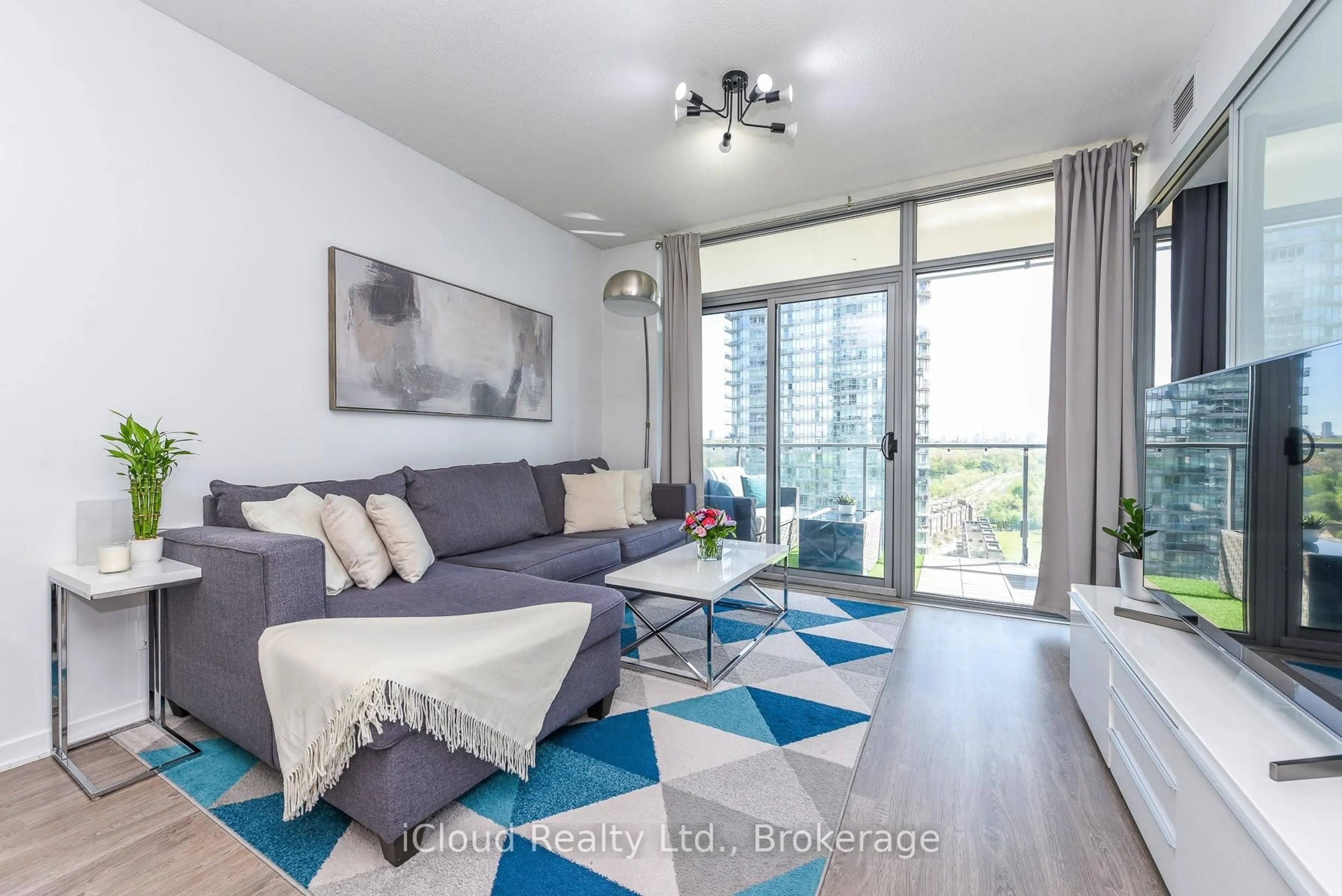 Living room with furniture, unknown for 103 The Queensway #1303, Toronto Ontario M6S 5B3