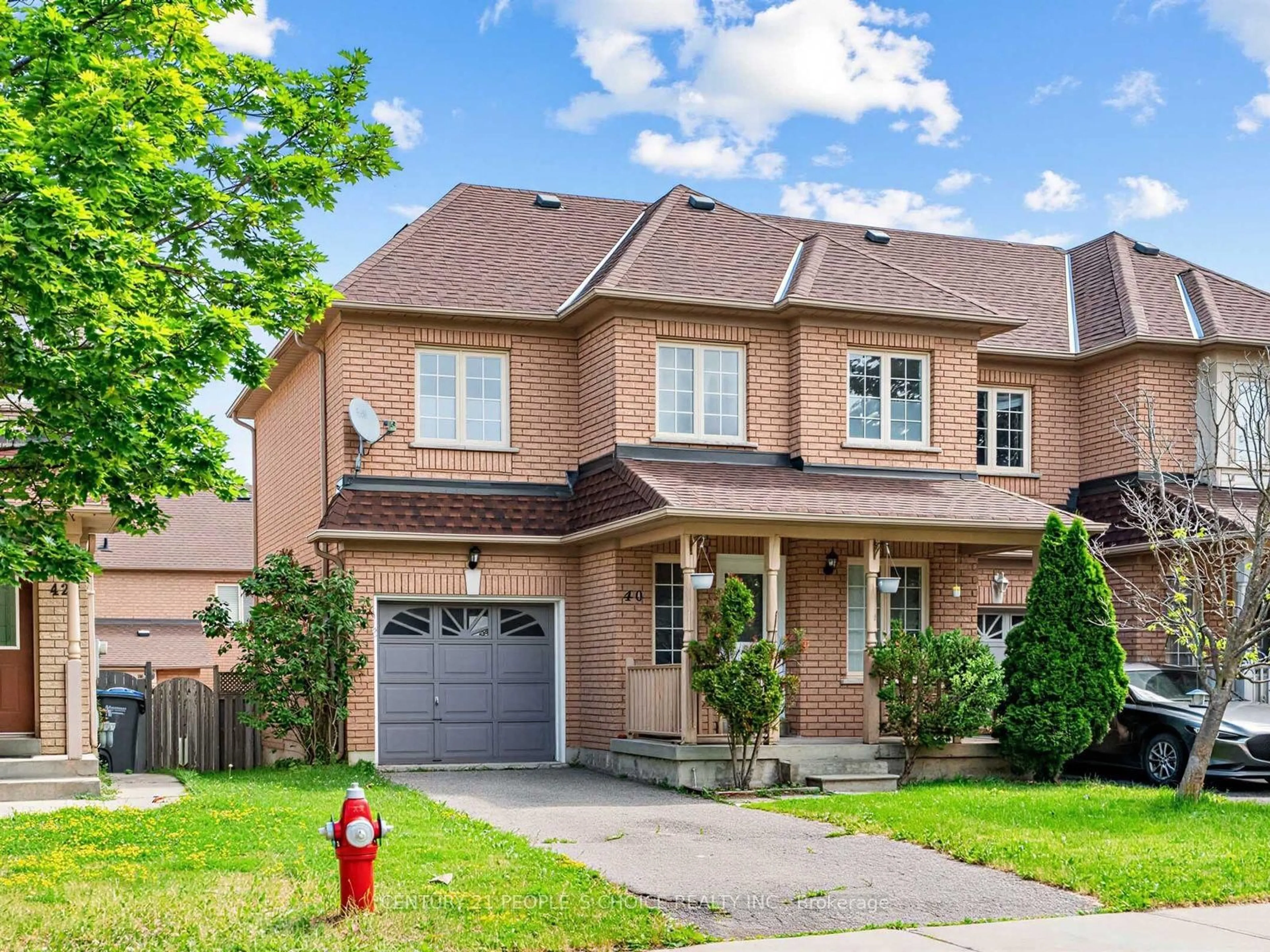 Home with brick exterior material, street for 40 Zebra Tr, Brampton Ontario L6R 2J3