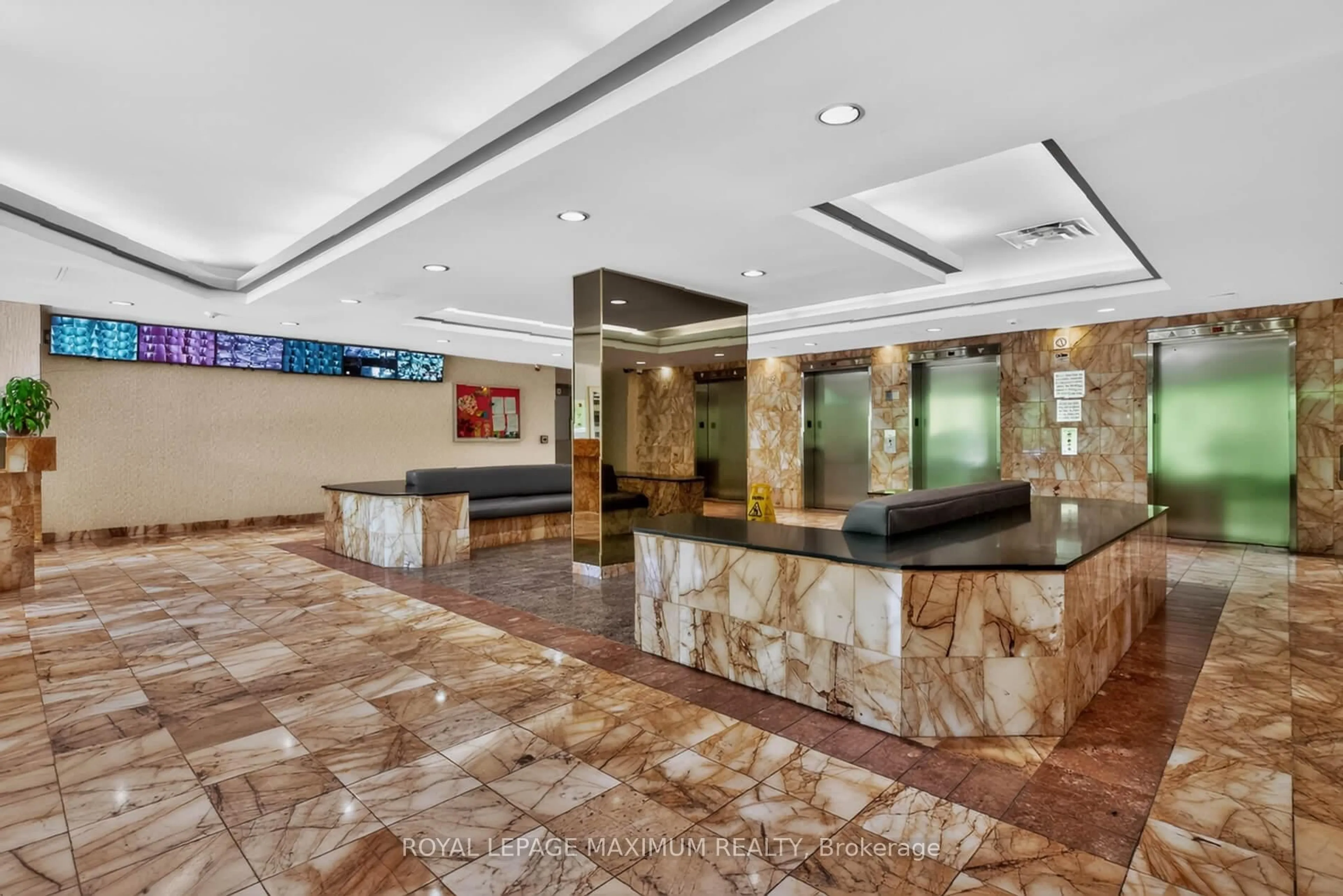 Lobby for 5 Rowntree Rd #717, Toronto Ontario M9V 5G9