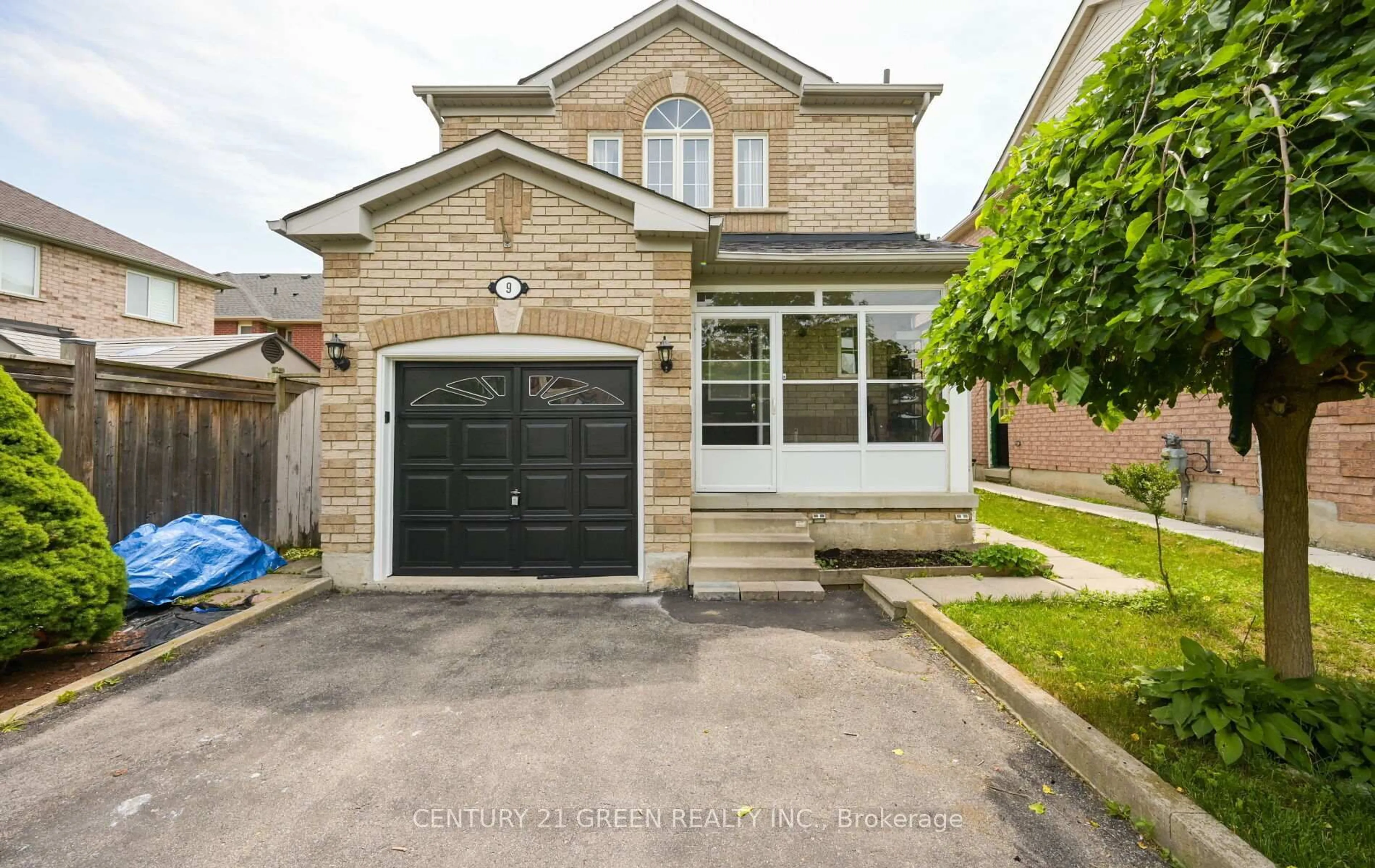 Home with brick exterior material, street for 9 Weatherell Dr, Brampton Ontario L7A 1Y7