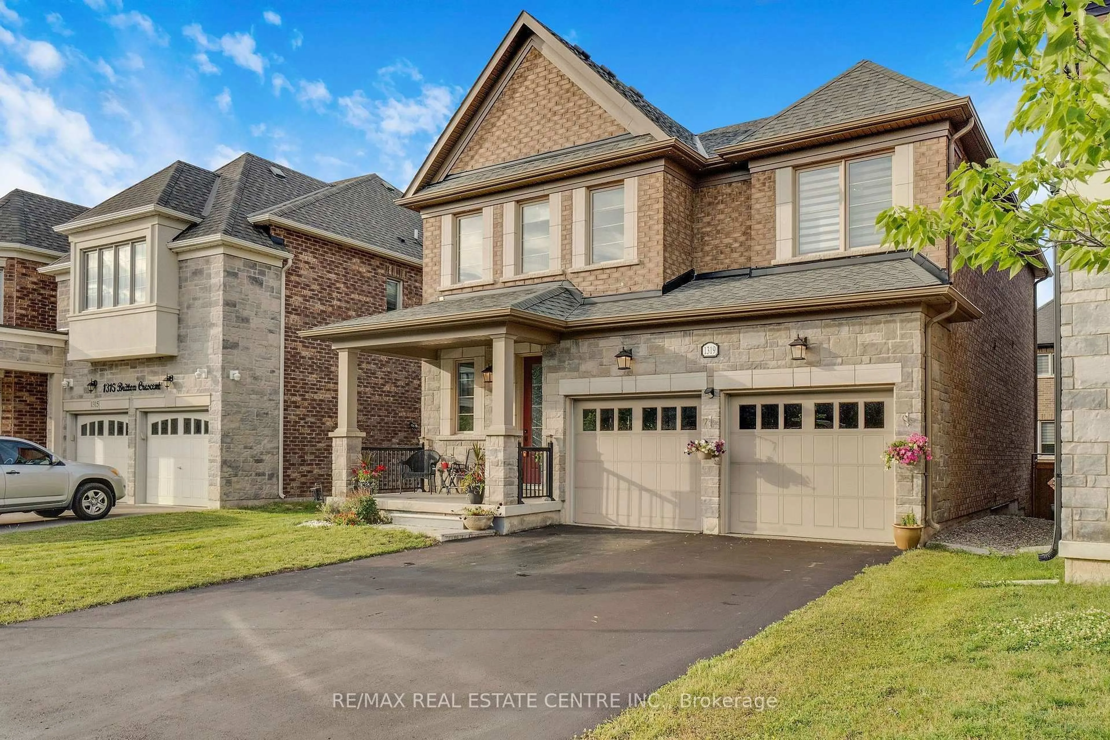 Home with brick exterior material, street for 1319 Britton Cres, Milton Ontario L9E 1L5