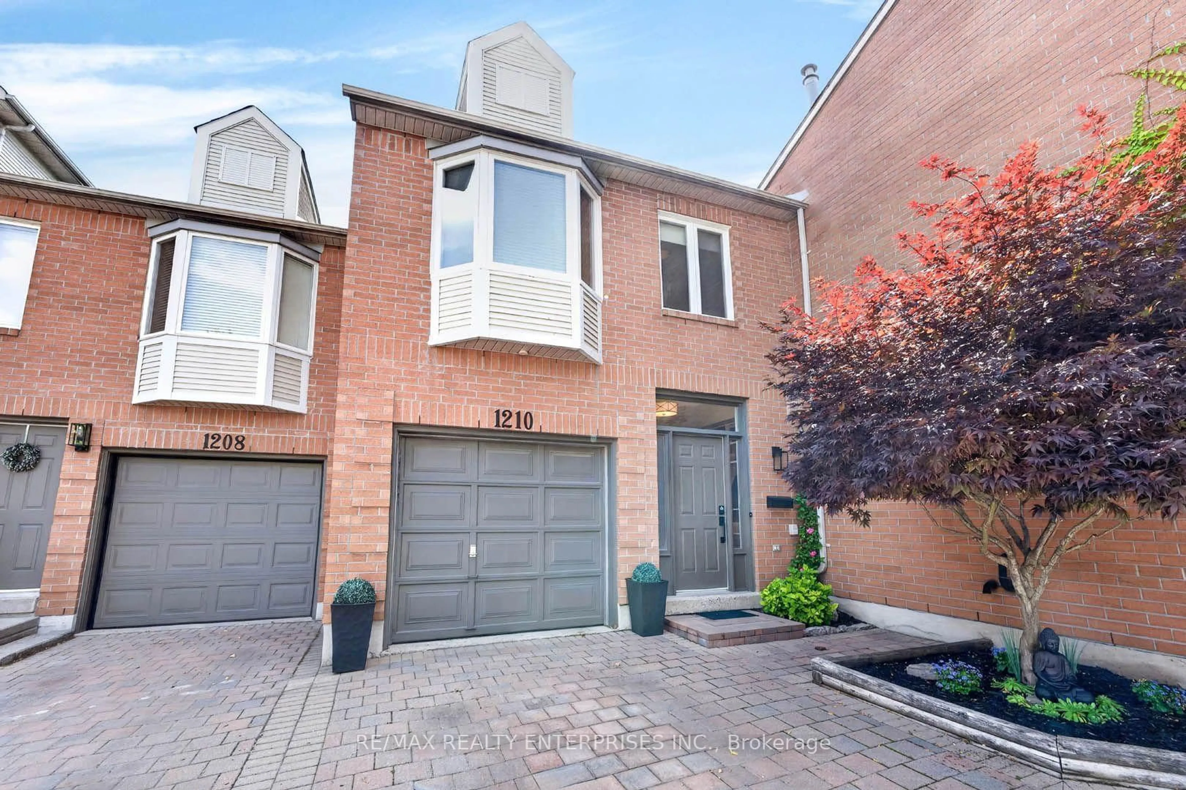Home with brick exterior material, street for 1210 Upper Village Dr, Mississauga Ontario L5E 3H6