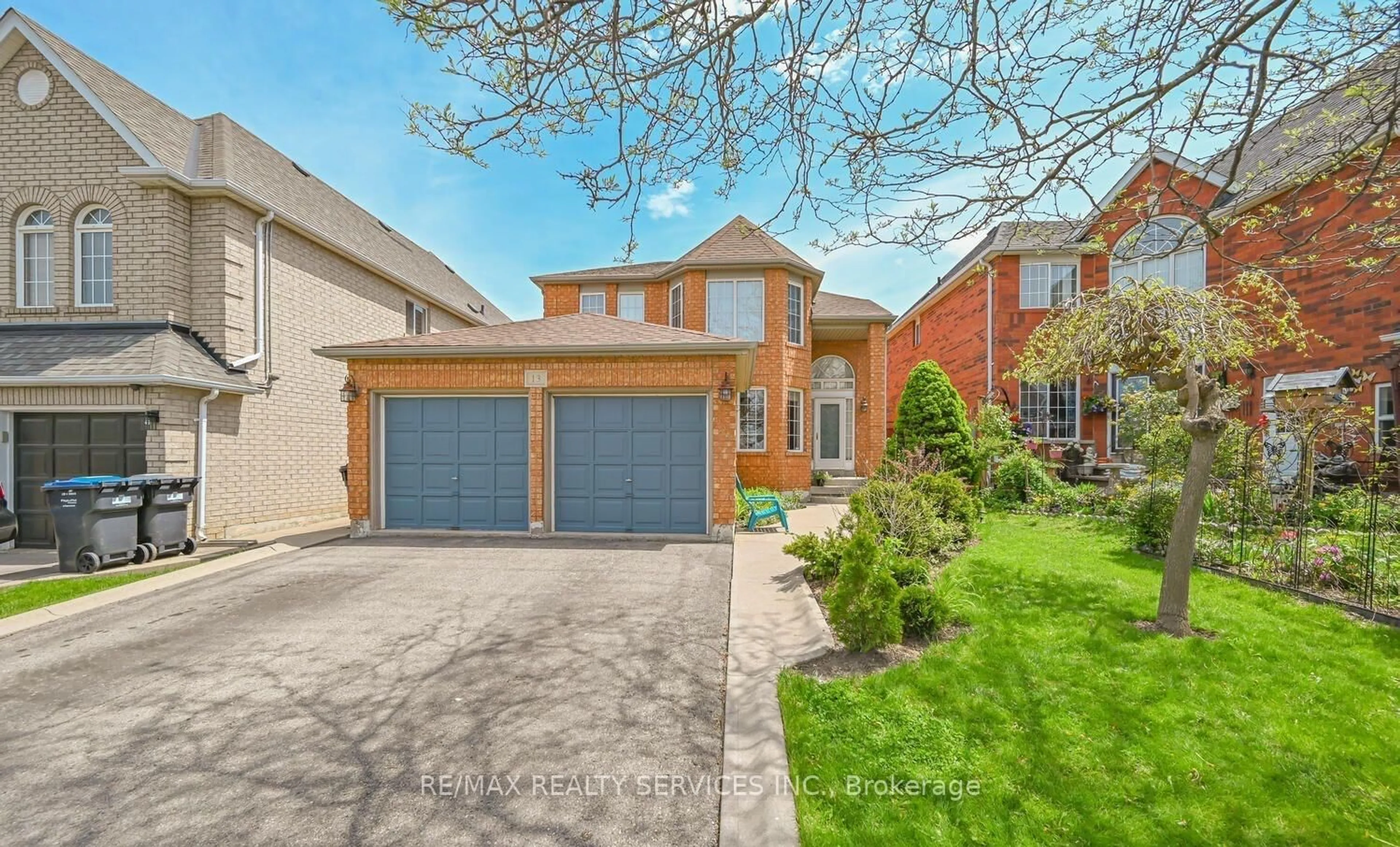 Home with brick exterior material, street for 13 Ribbon Dr, Brampton Ontario L6R 1X3