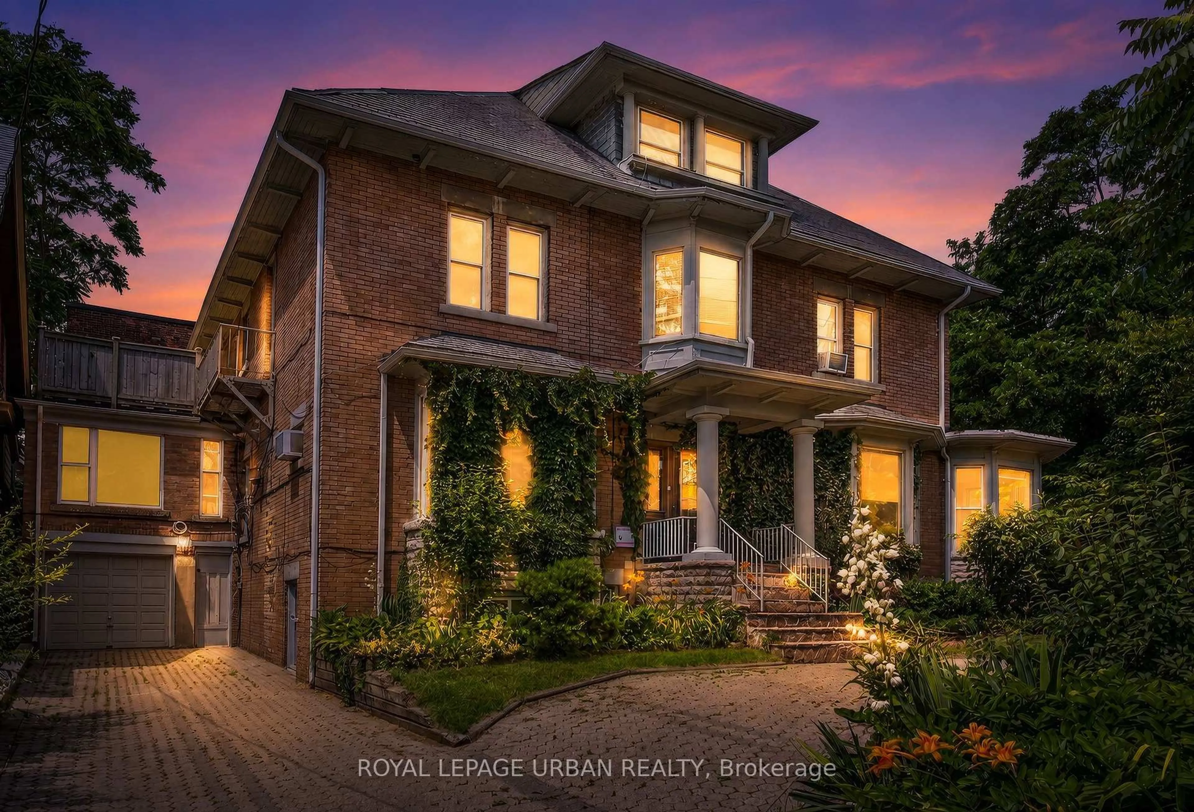 Home with brick exterior material, street for 244 Indian Rd, Toronto Ontario M6R 2W9