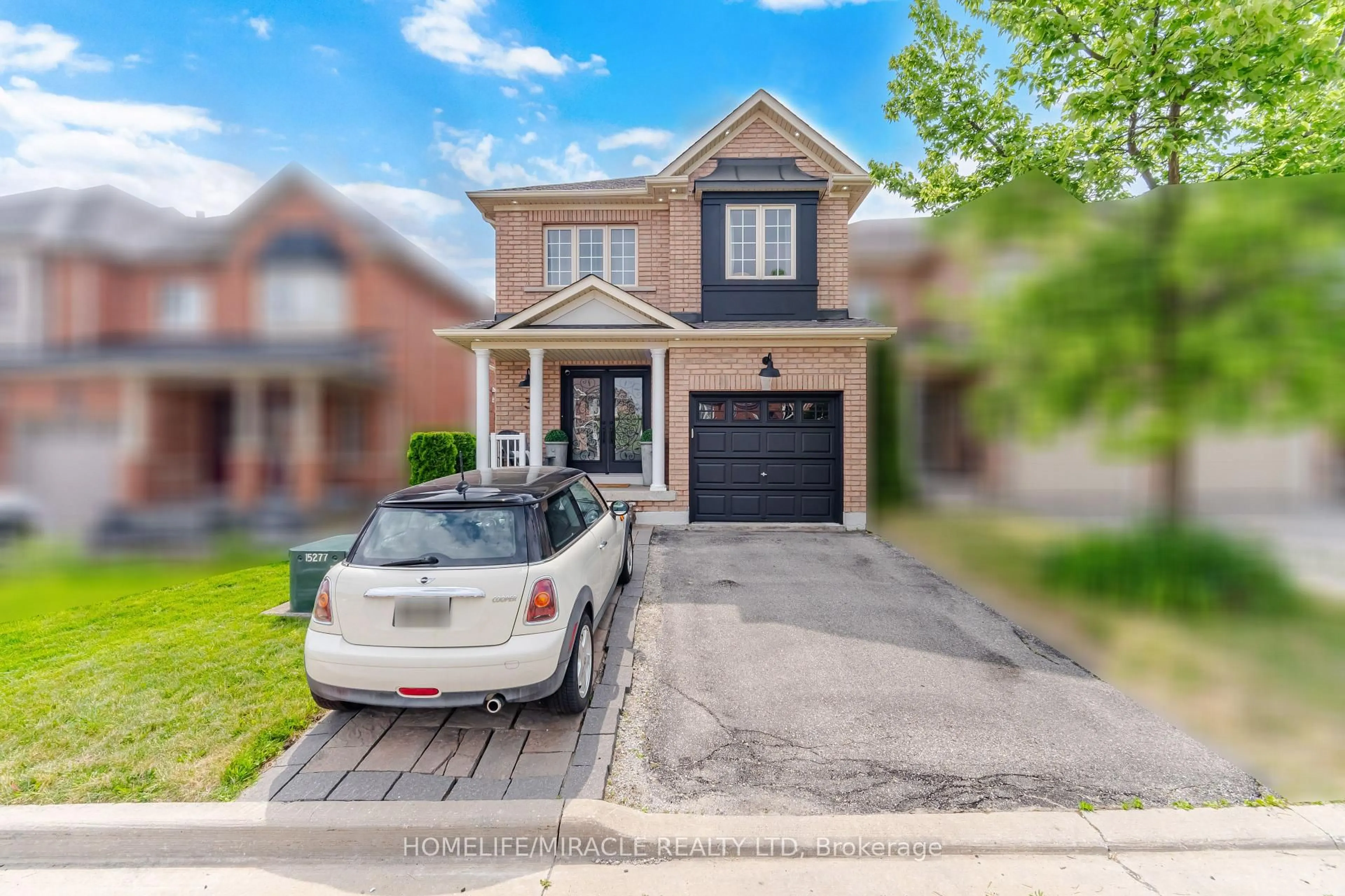 Home with brick exterior material, street for 37 Lacebark Crt, Brampton Ontario L6R 3M7