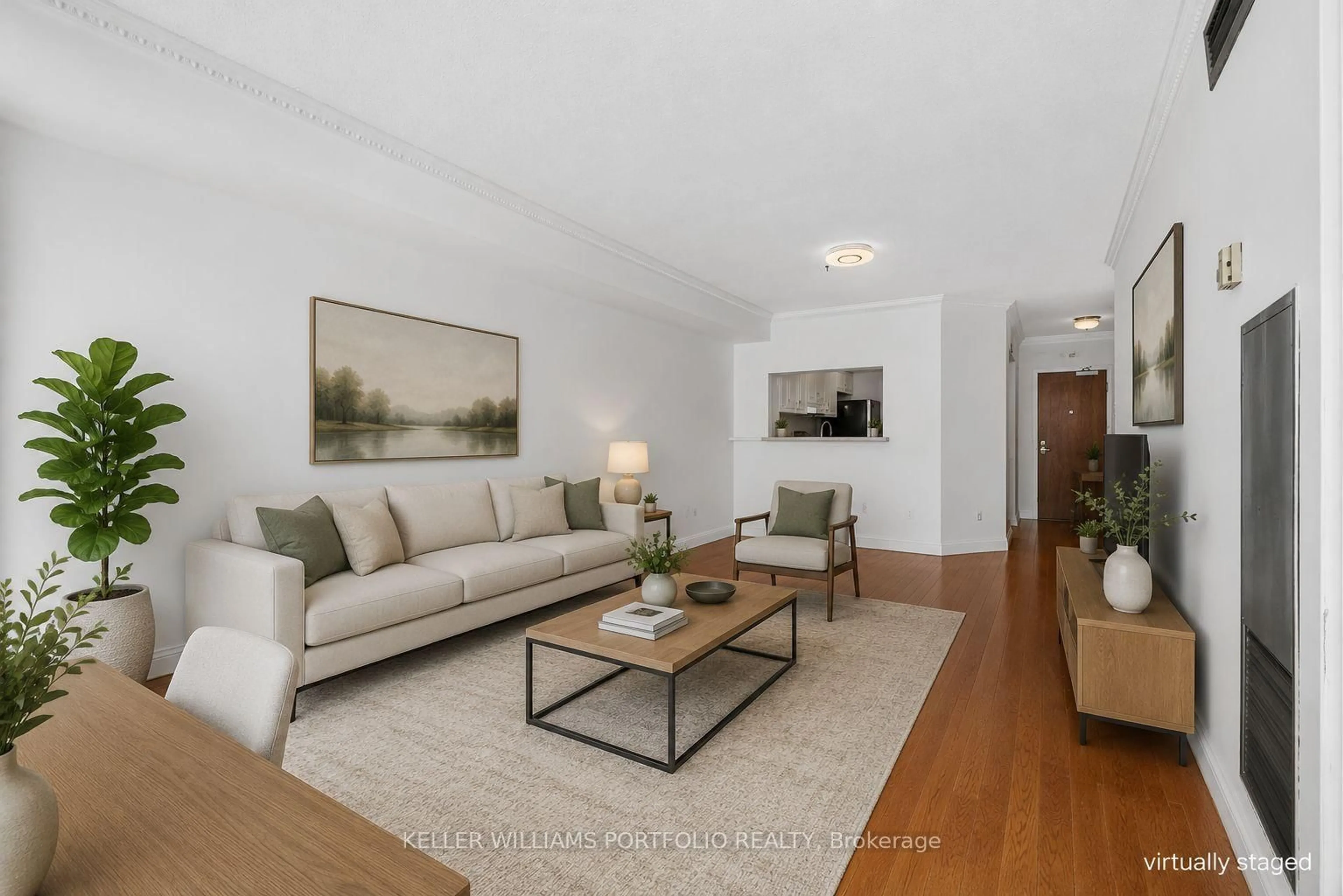 Living room with furniture, unknown for 24 Hanover Rd #1008, Brampton Ontario L6S 5K8