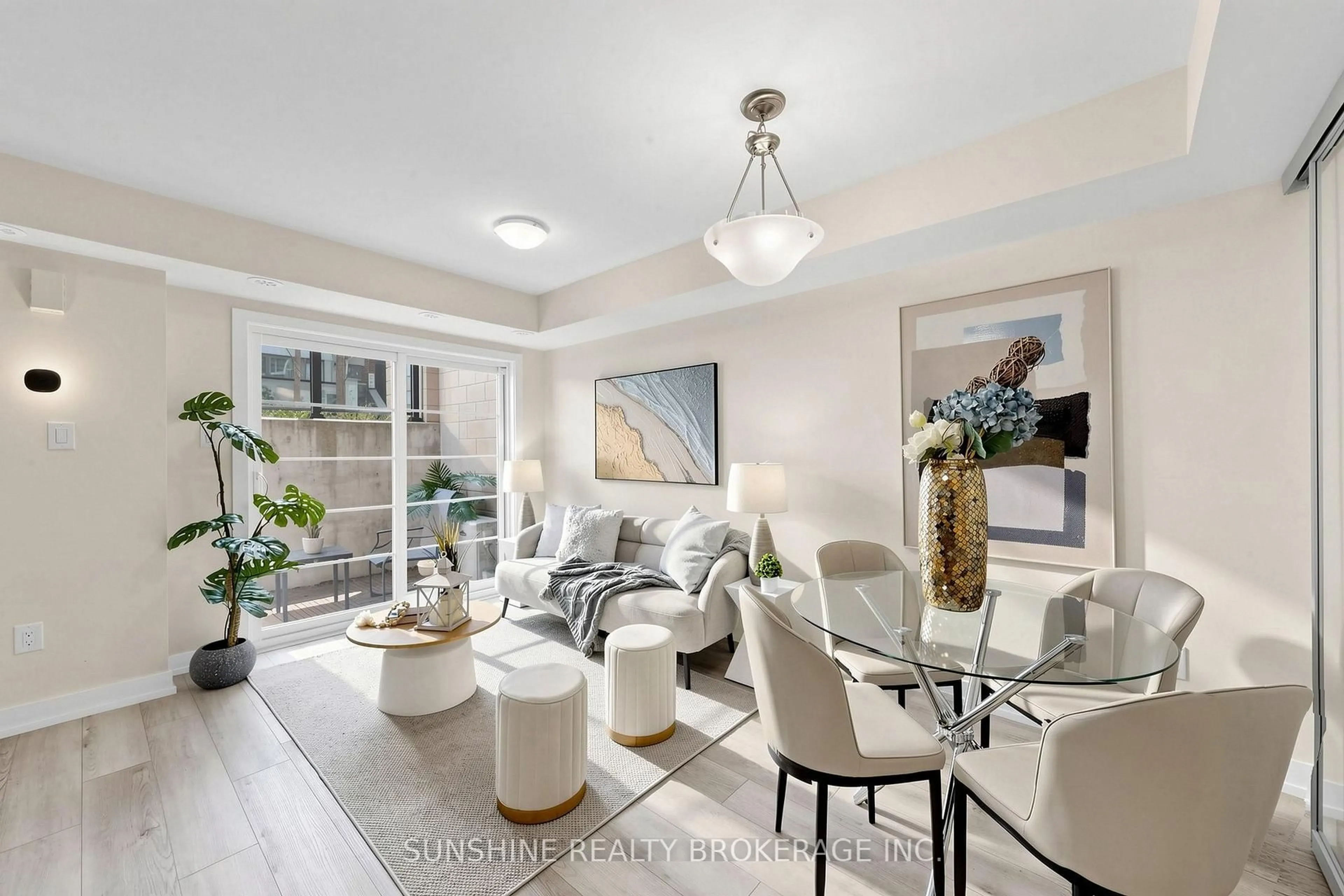 Living room with furniture, unknown for 2335 Sheppard Ave #7, Toronto Ontario M9M 0B5