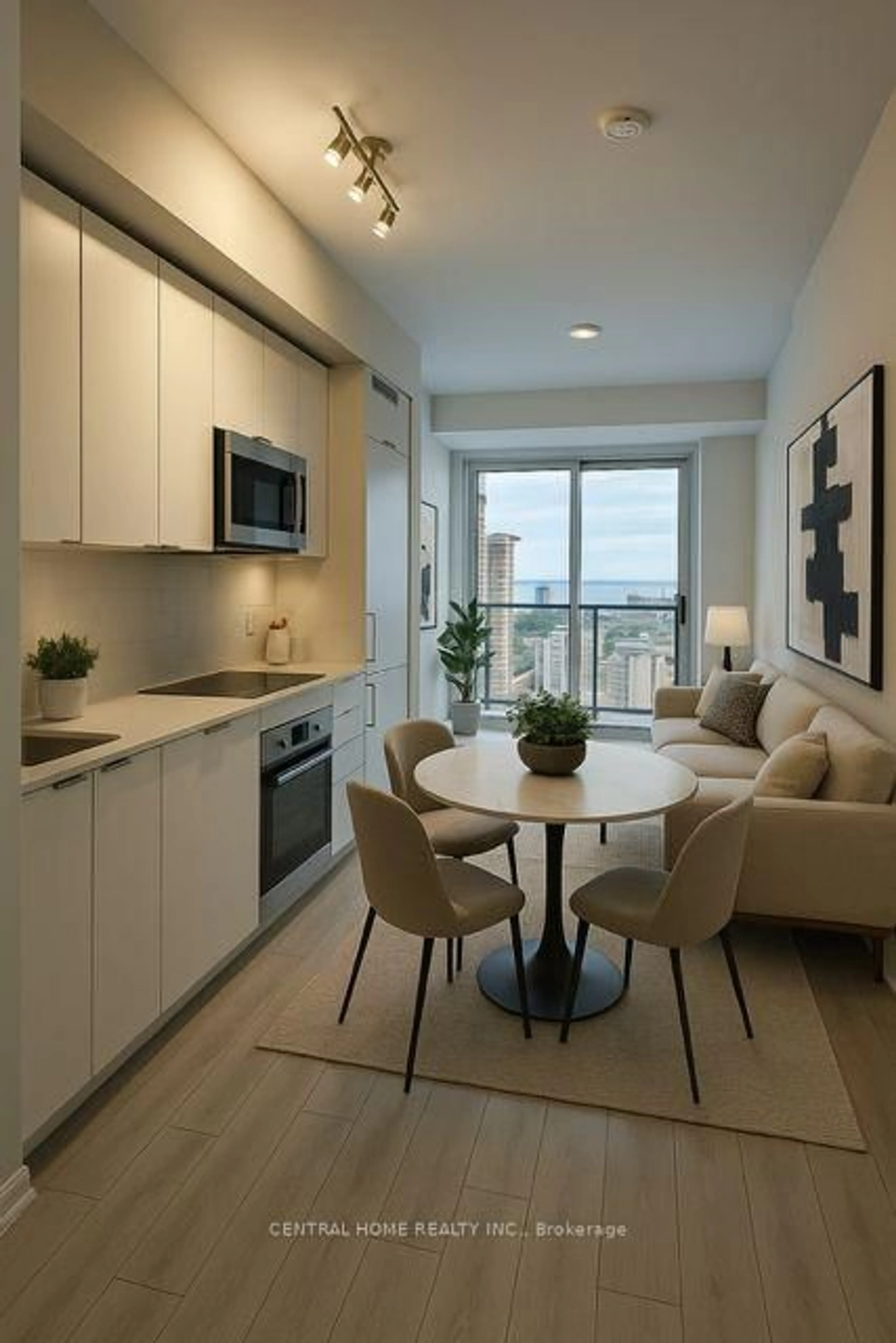 Open concept kitchen, unknown for 30 Elm Dr #2206, Mississauga Ontario L5B 0N6