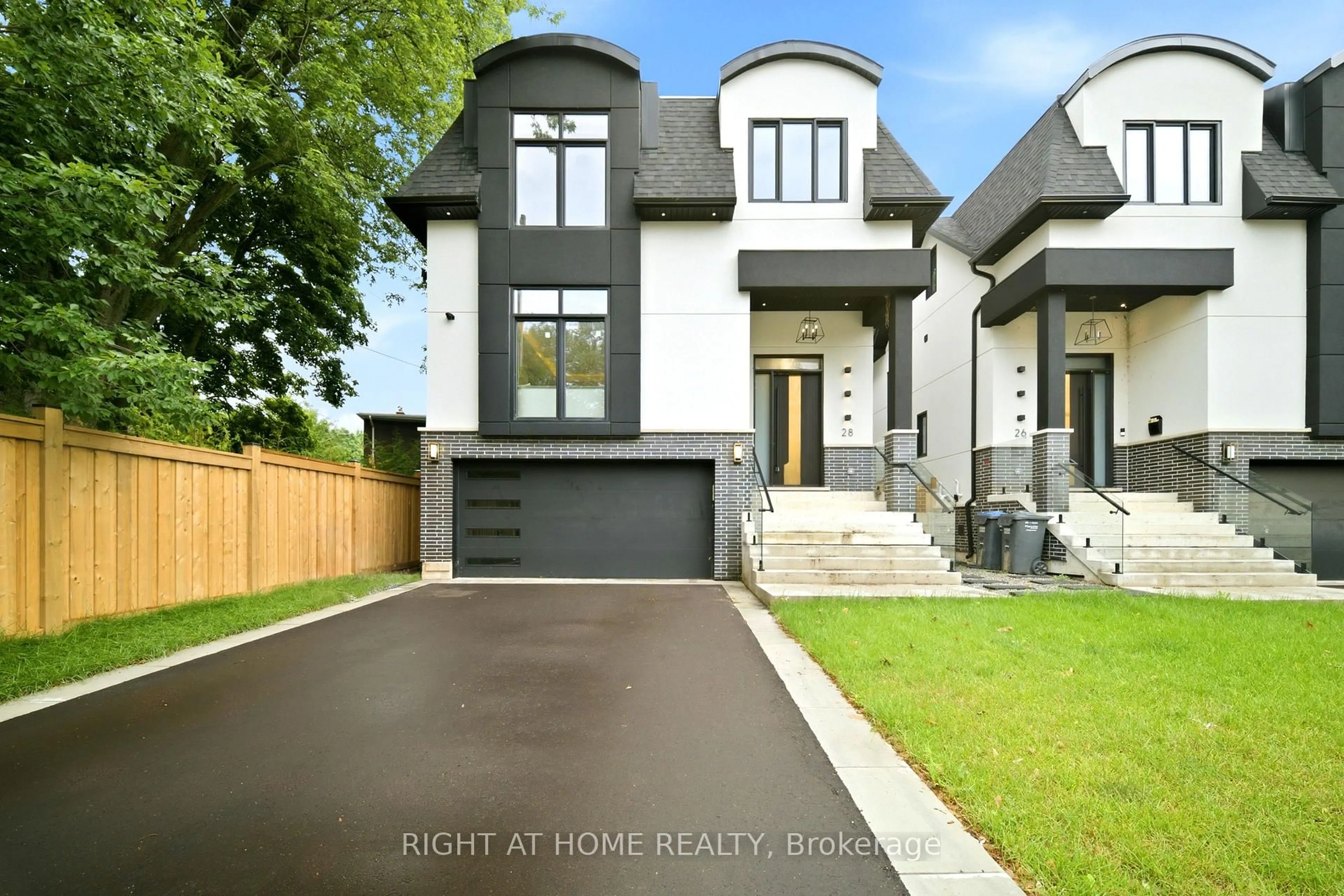 Home with brick exterior material, street for 28 Pine Ave, Mississauga Ontario L5H 2P6