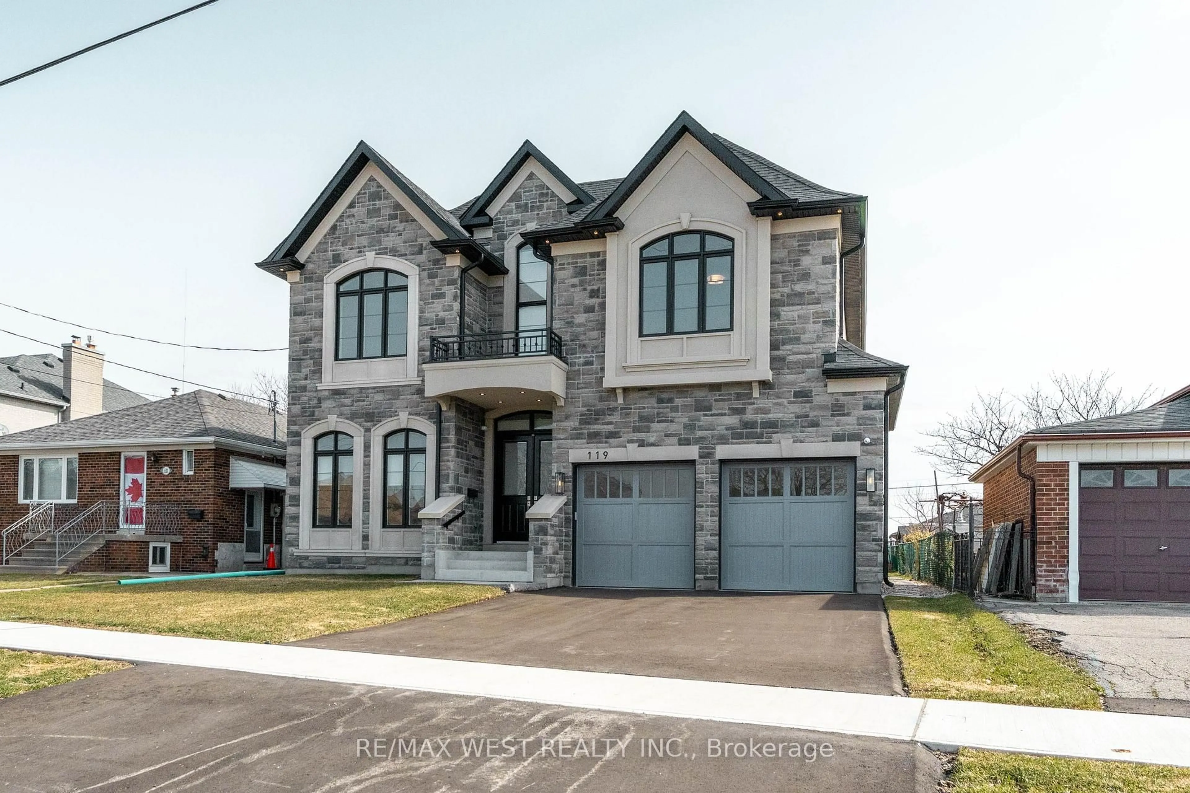 Home with brick exterior material, street for 119 Jay St, Toronto Ontario M6L 2M3