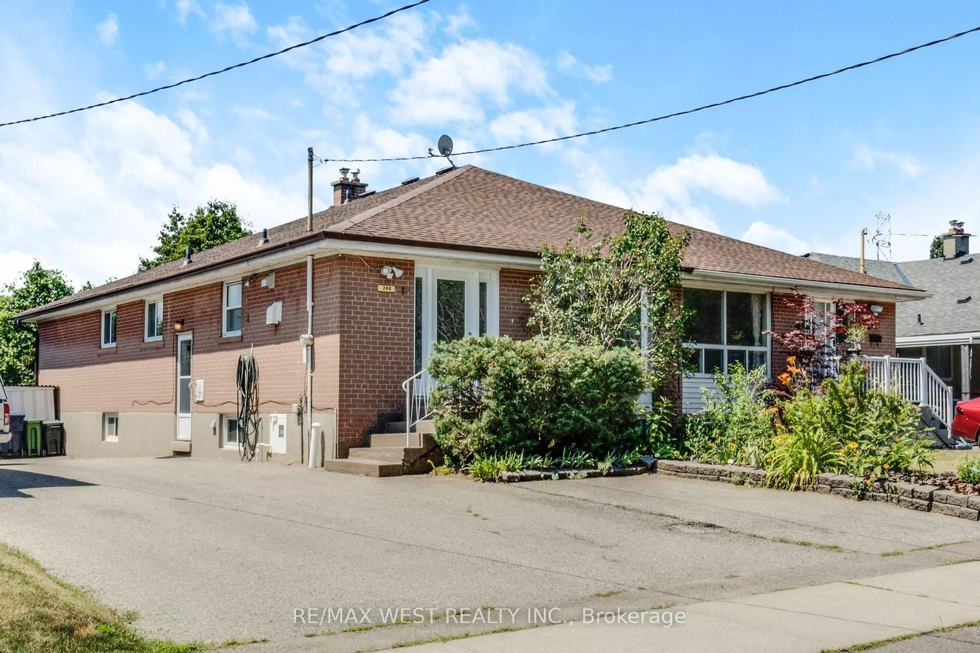 Home with brick exterior material, street for 246 Verobeach Blvd, Toronto Ontario M9M 1R6