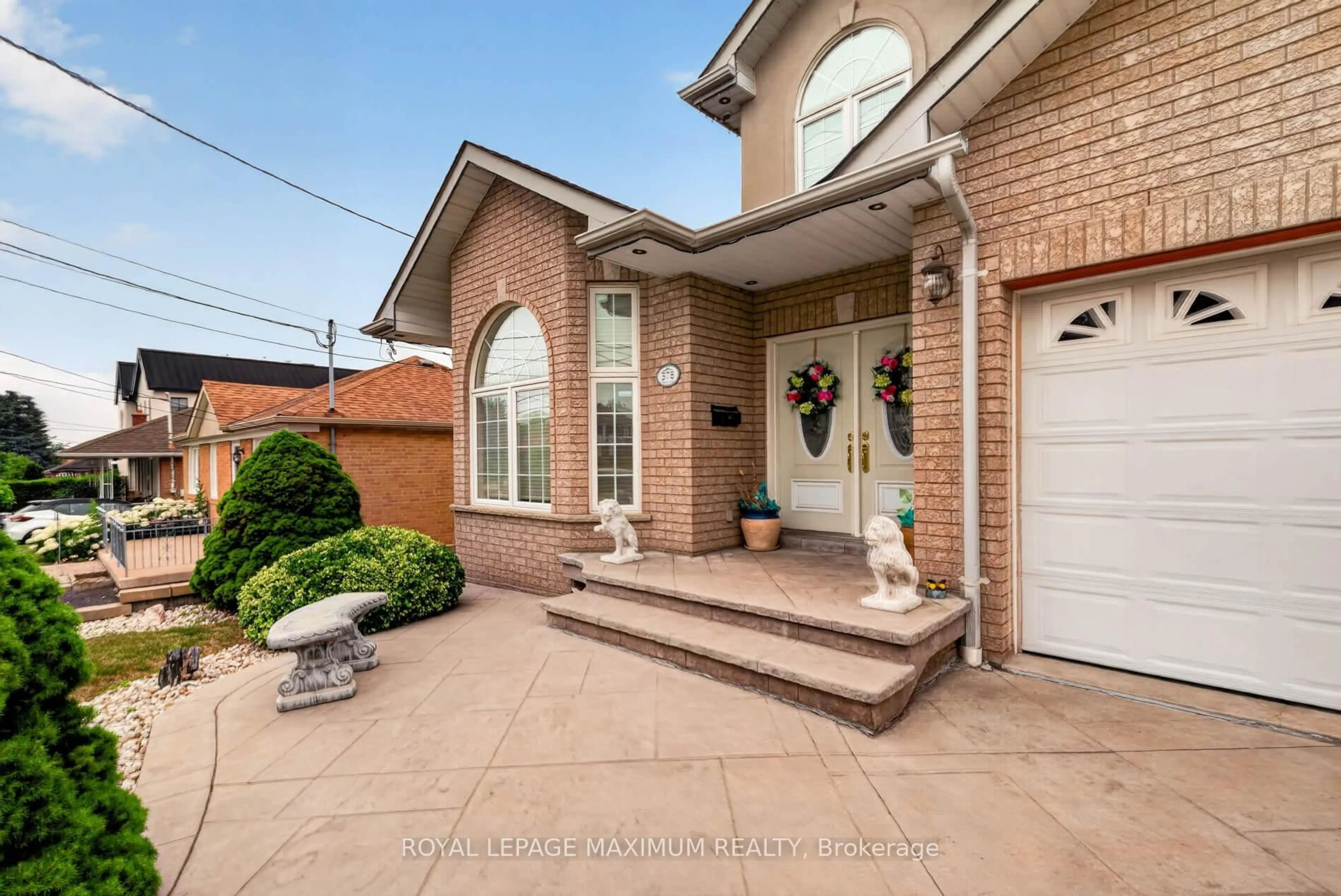 Home with brick exterior material, street for 378 Rustic Rd, Toronto Ontario M6L 1W7
