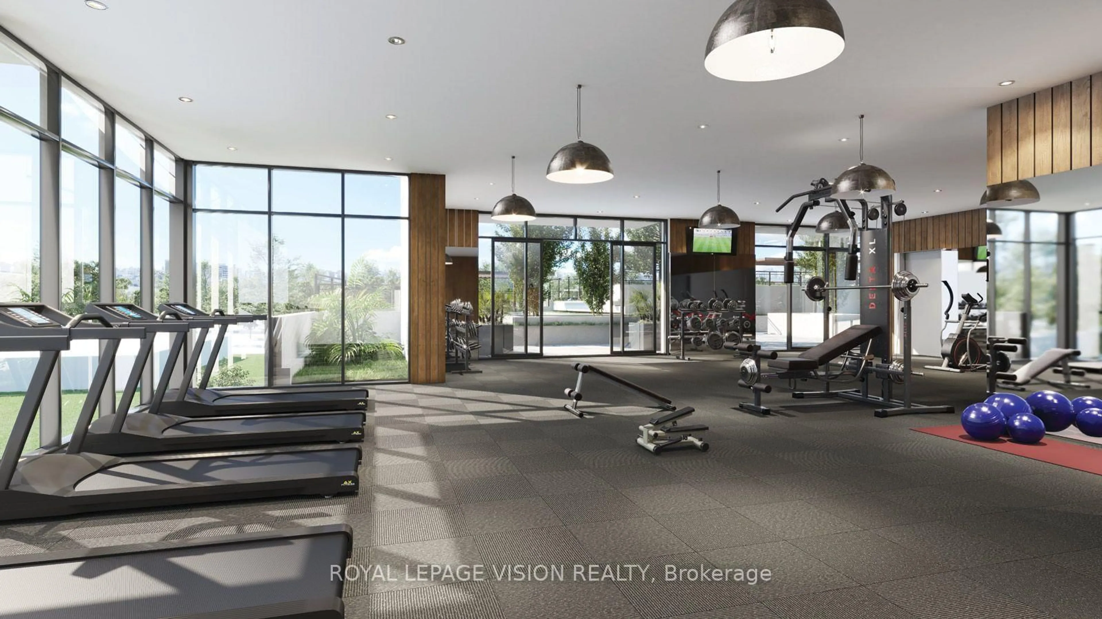 Gym or fitness room for 2839 Jane St #808, Toronto Ontario M3N 2J5