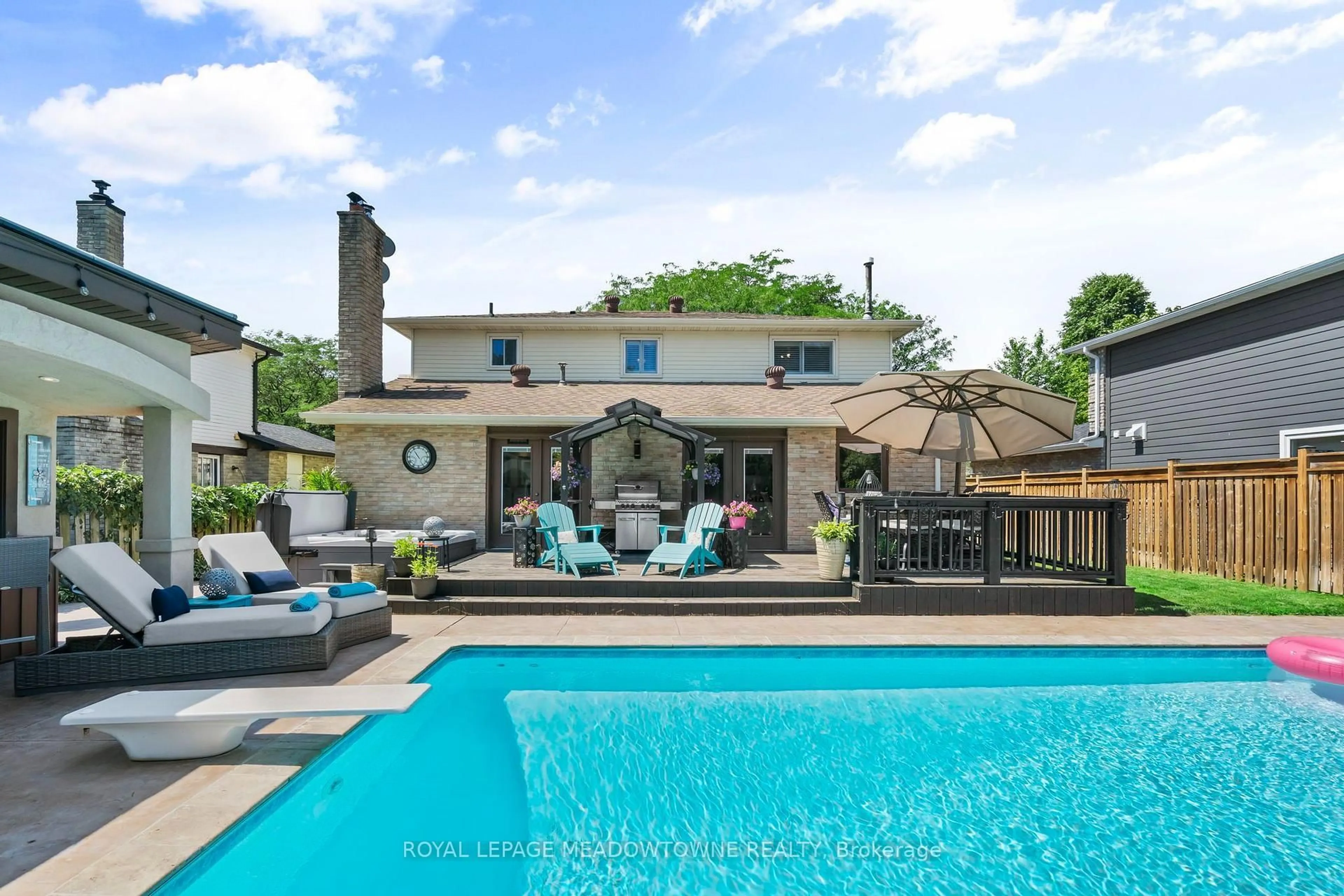 Pool for 608 Moorelands Cres, Milton Ontario L9T 4B5