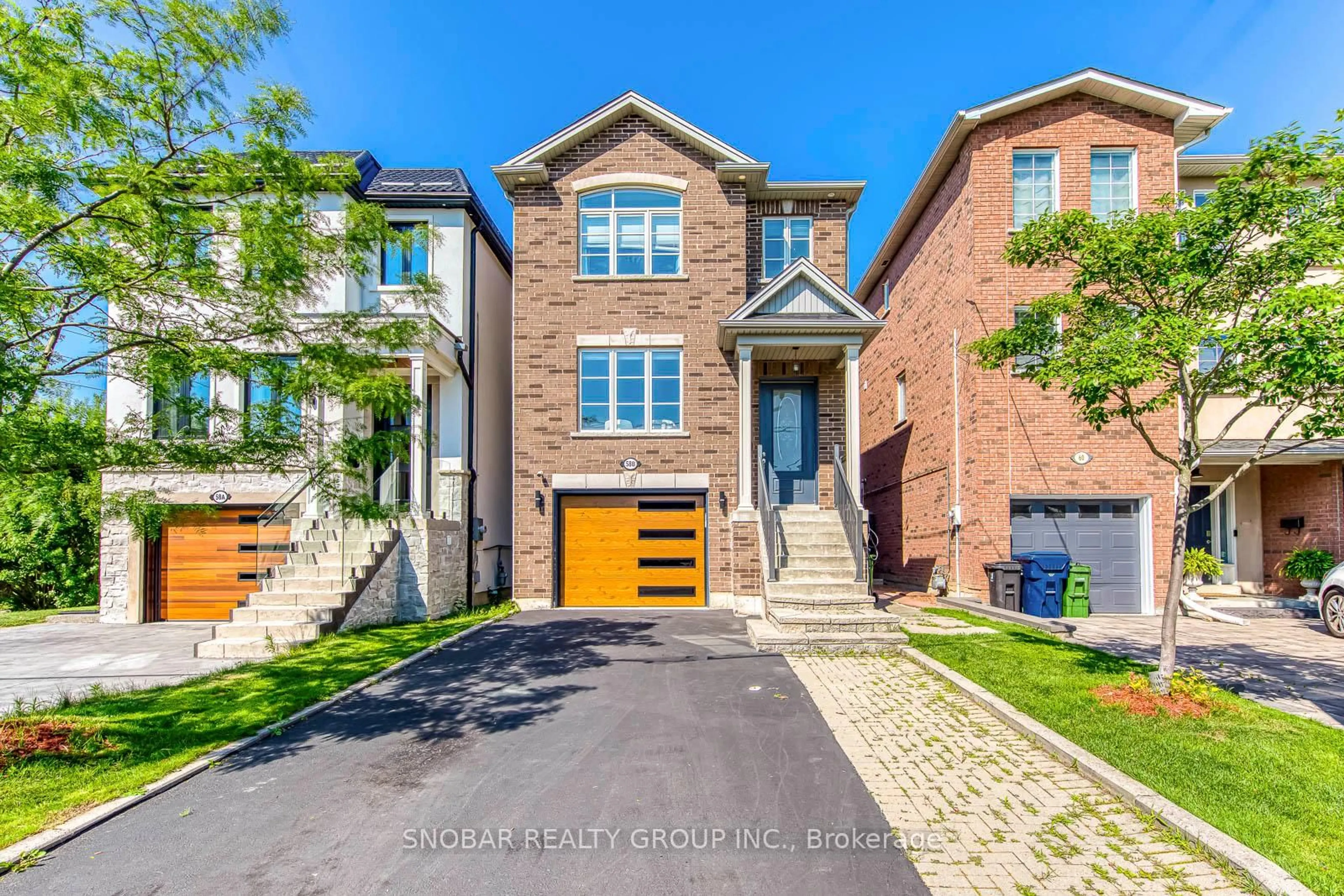 Home with brick exterior material, street for 58B Thirty Second St, Toronto Ontario M8W 3G5