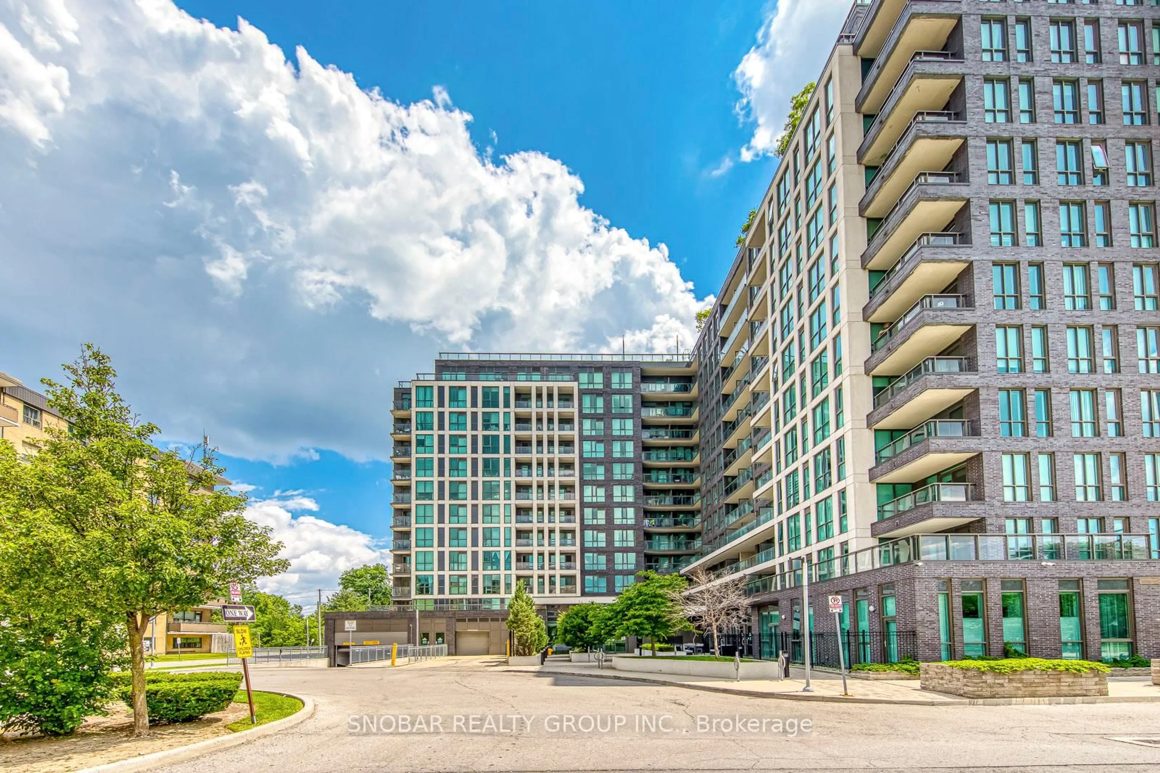 A pic from outside/outdoor area/front of a property/back of a property/a pic from drone, building for 80 Esther Lorrie Dr #618, Toronto Ontario M9W 0C6