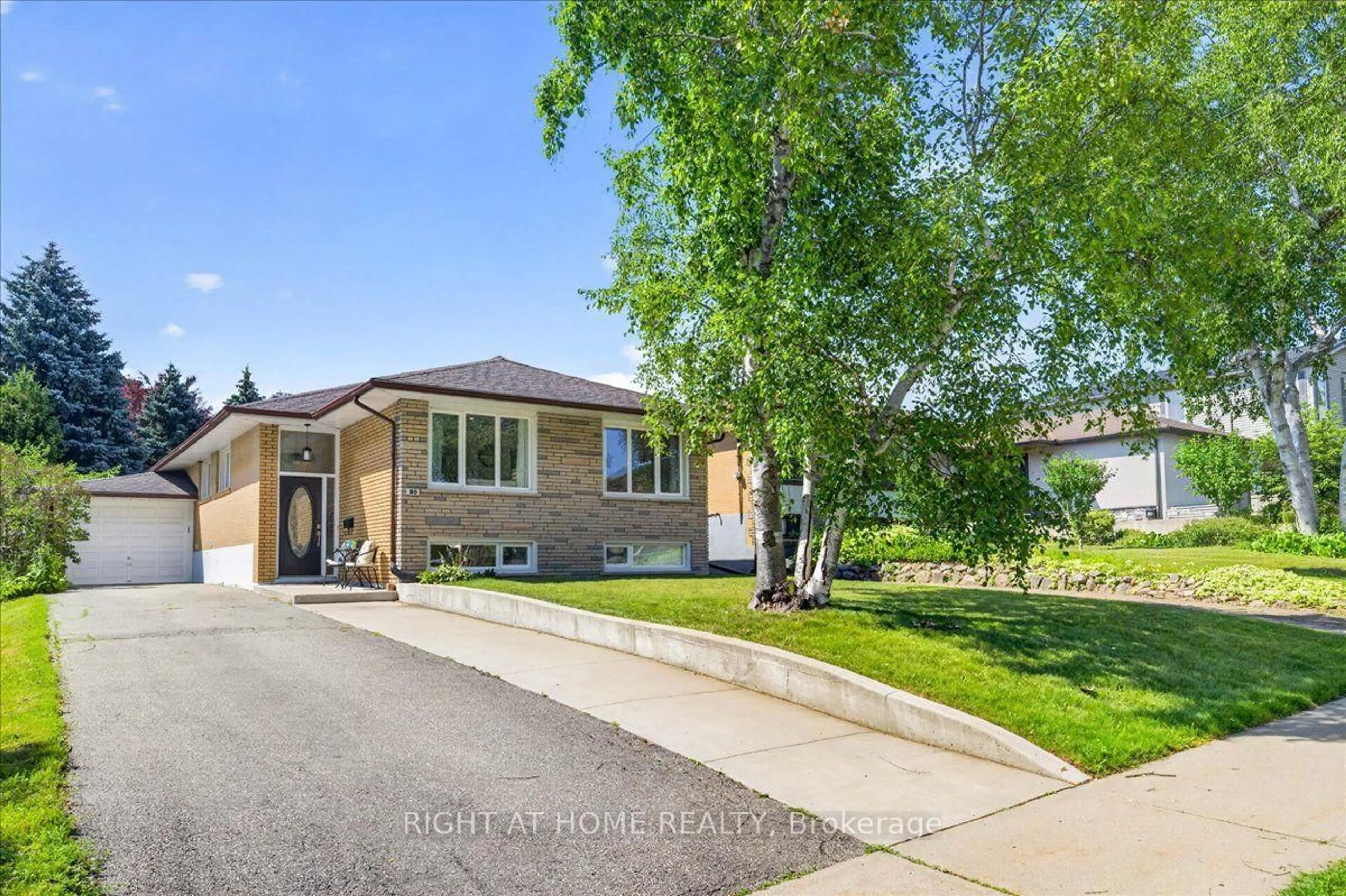 Home with brick exterior material, street for 90 Renault Cres, Toronto Ontario M9P 1J6