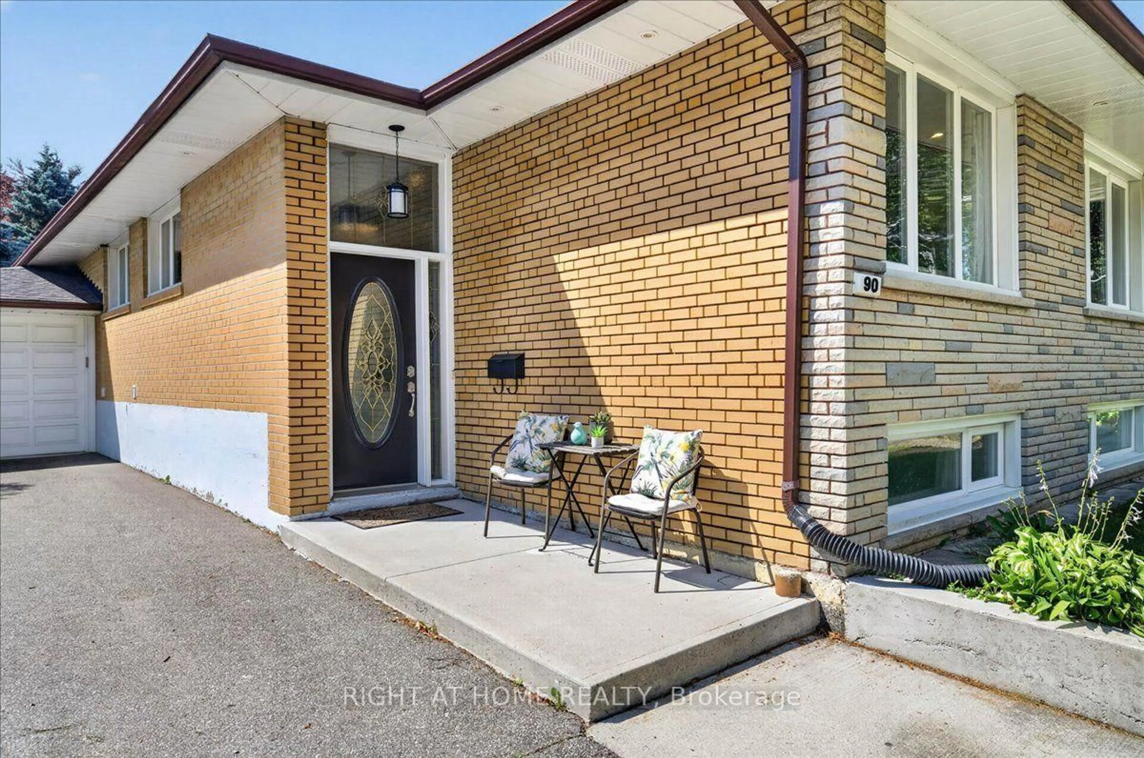 Home with brick exterior material, street for 90 Renault Cres, Toronto Ontario M9P 1J6