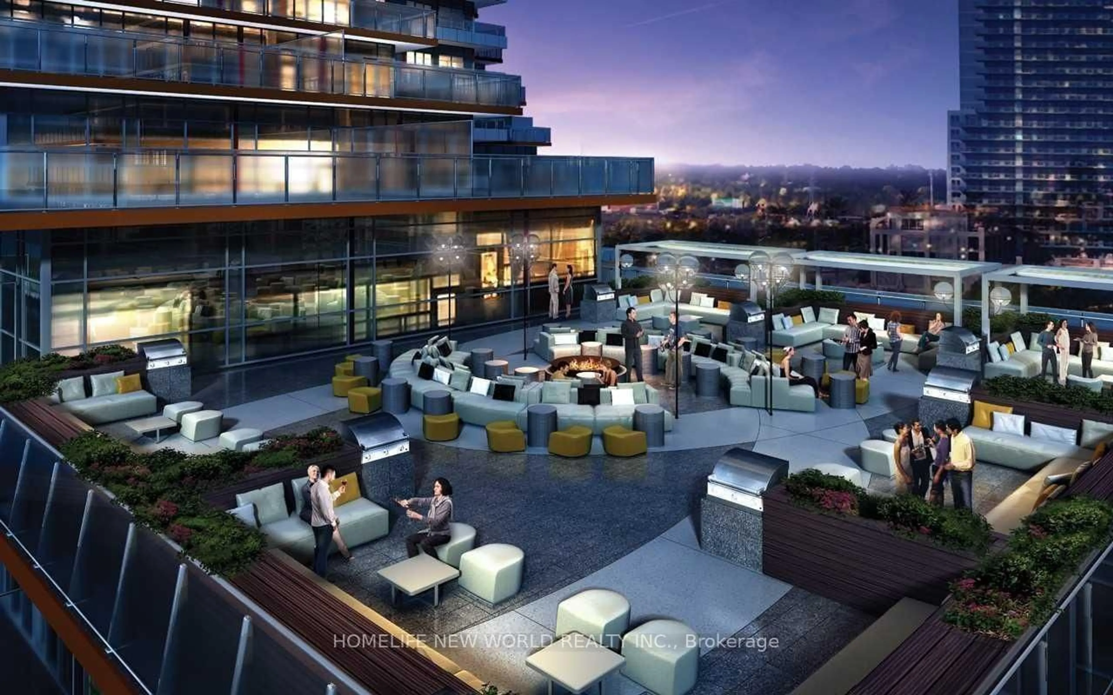 Patio, unknown for 30 Shore Breeze Dr #1416, Toronto Ontario M8V 0J1