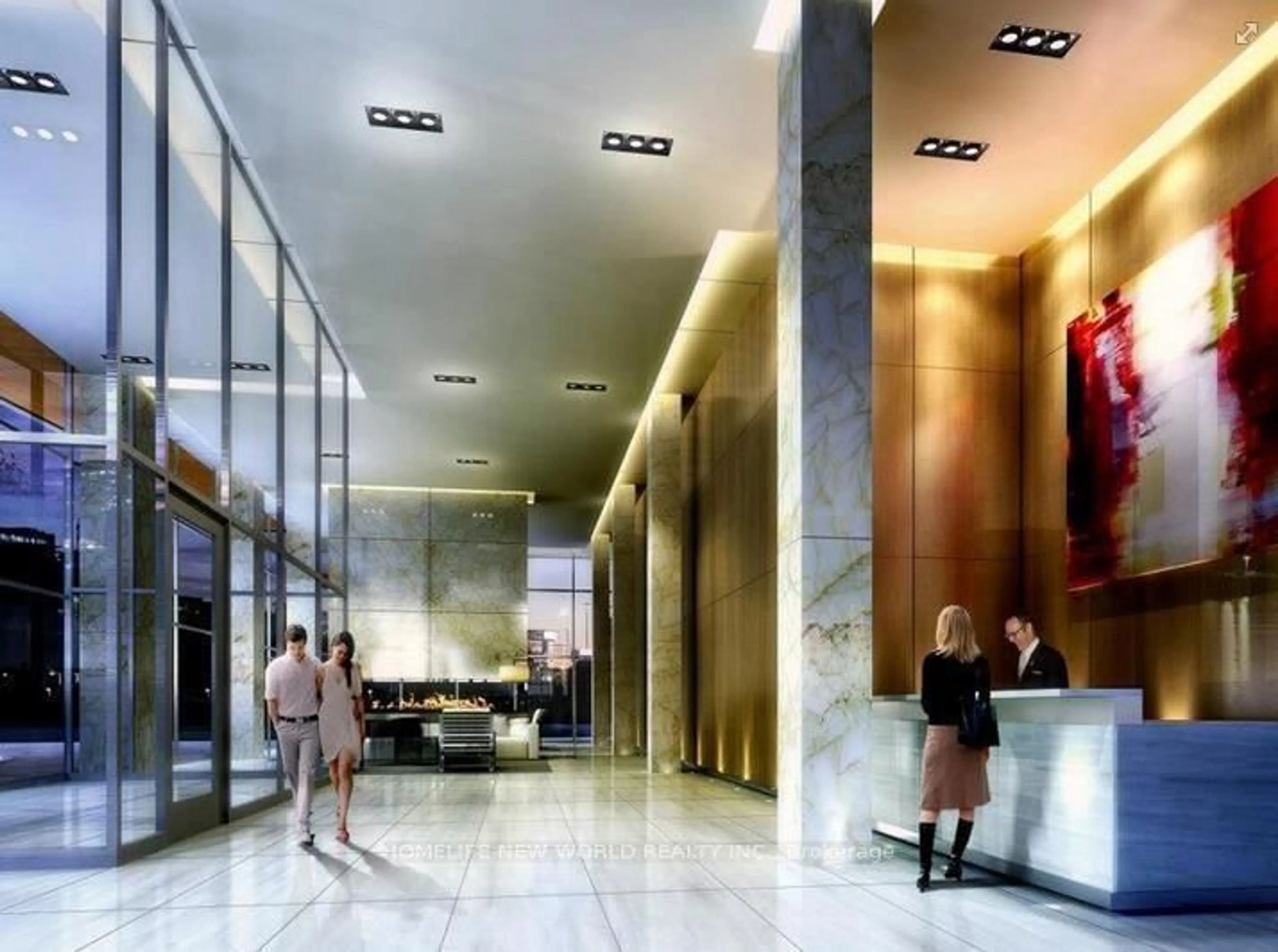 Lobby for 30 Shore Breeze Dr #1416, Toronto Ontario M8V 0J1
