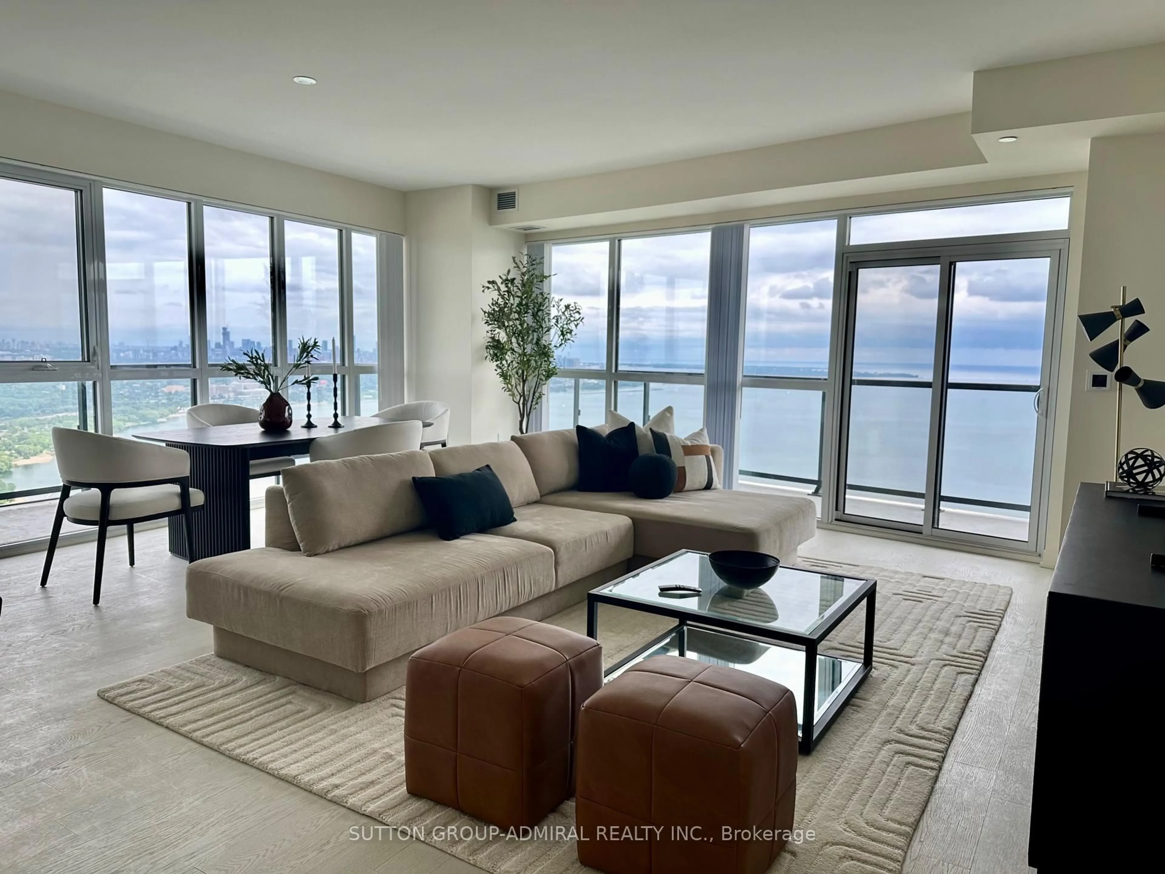 Living room with furniture, unknown for 38 Annie Craig Dr #PH102, Toronto Ontario M8V 0A8