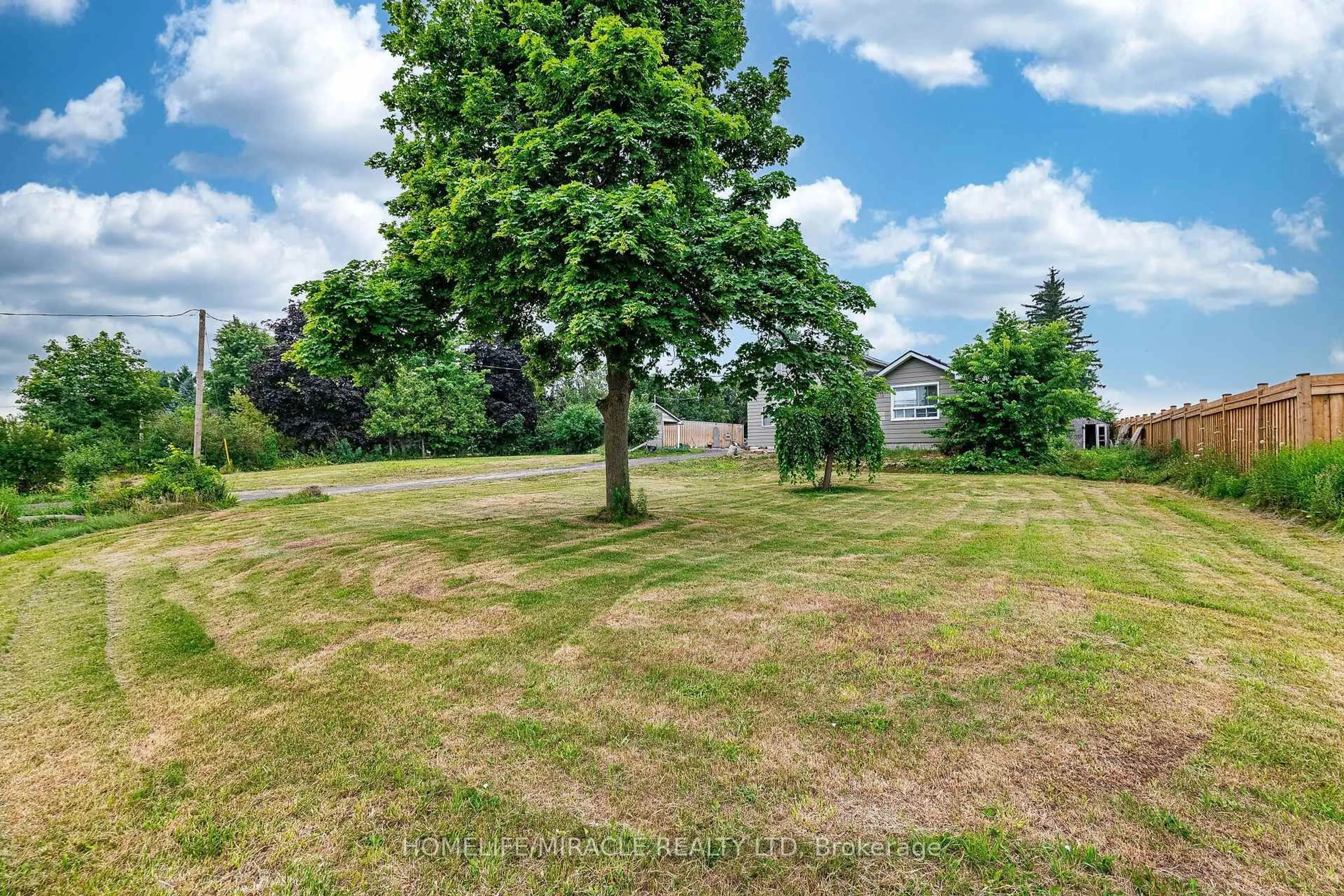A pic from outside/outdoor area/front of a property/back of a property/a pic from drone, forest/trees view for 10662 Winston Churchill Blvd, Halton Hills Ontario L7G 4S7