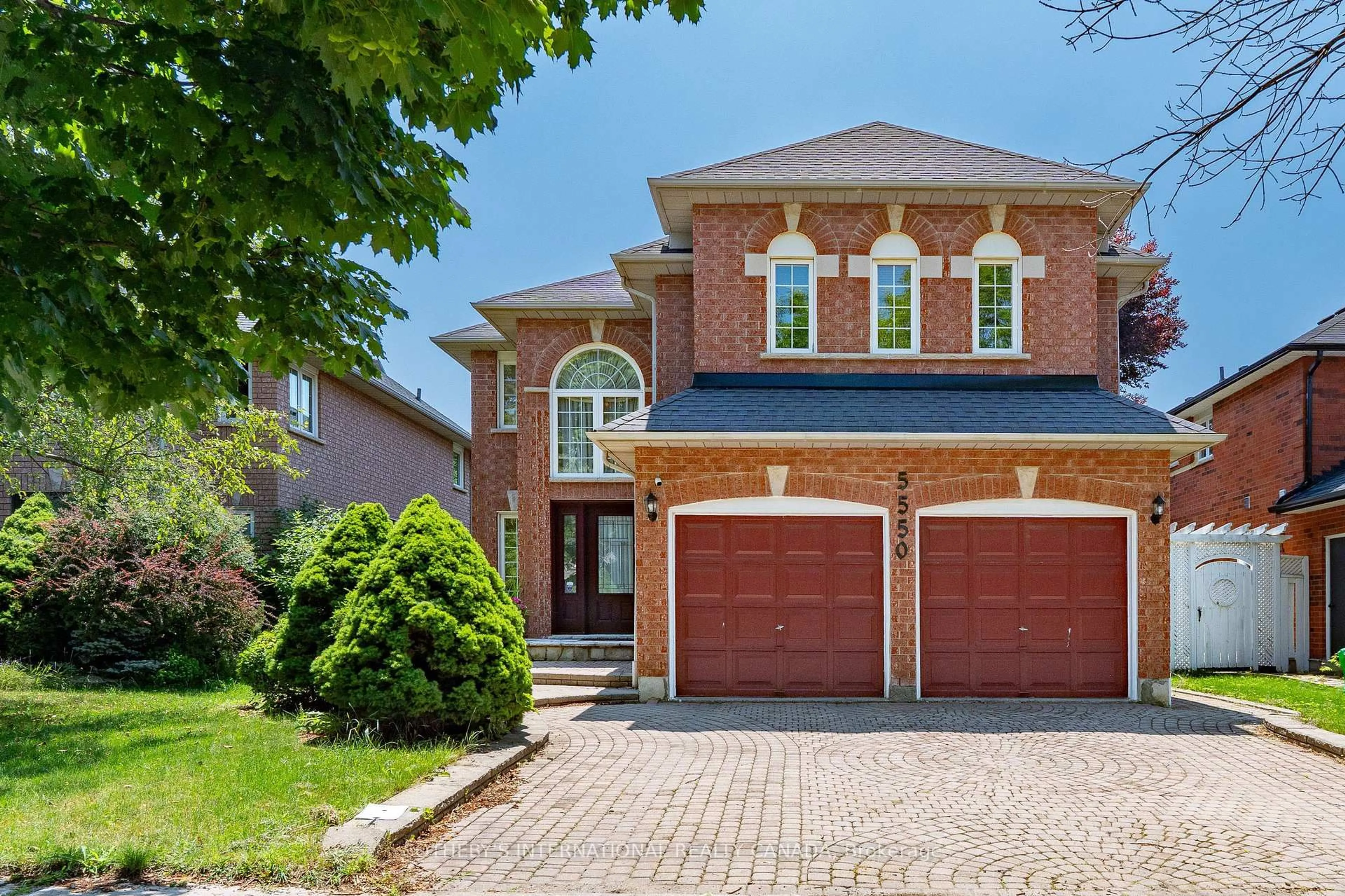 Home with brick exterior material, street for 5550 Middleport Cres, Mississauga Ontario L4Z 3S5