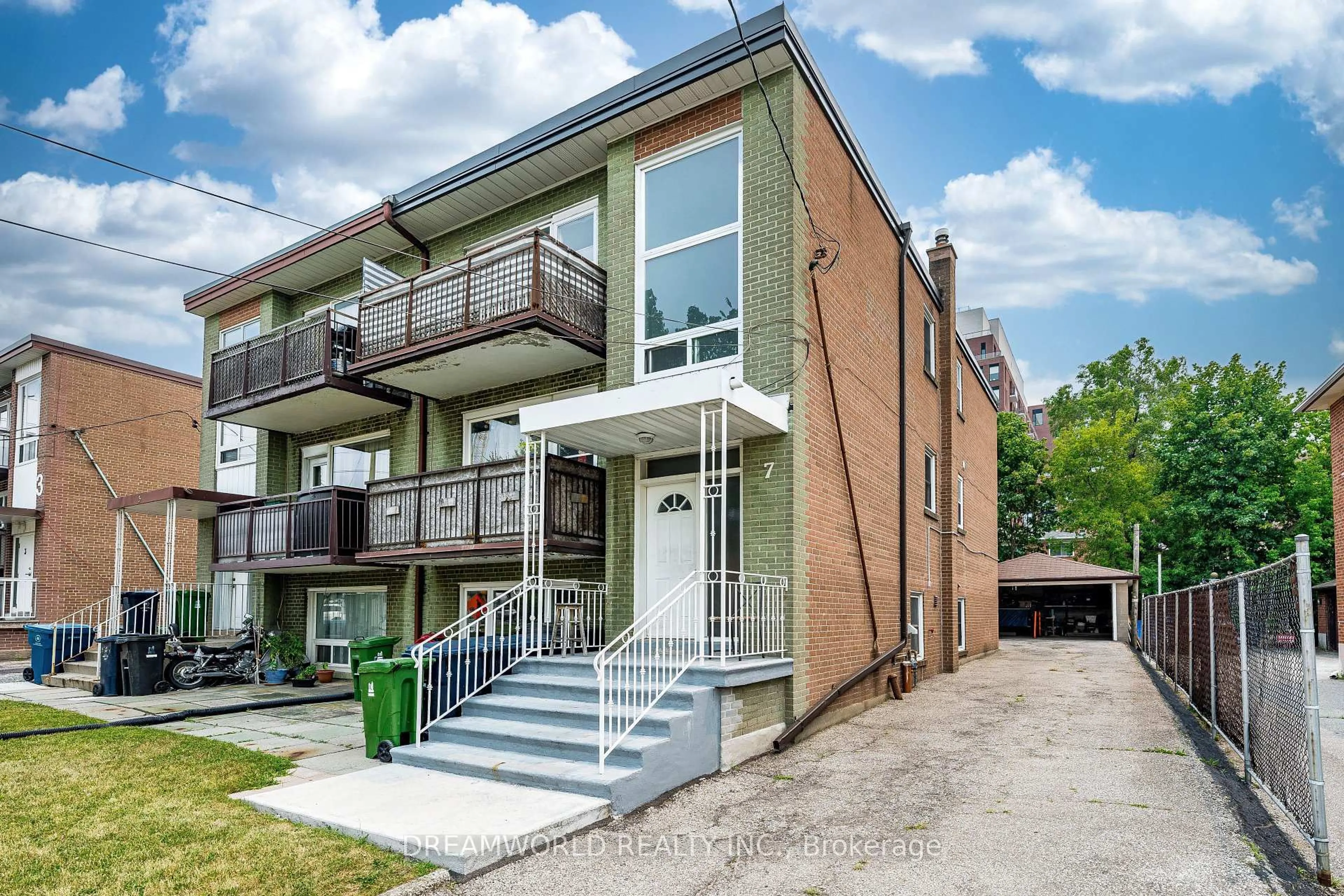 Home with brick exterior material, street for 7 Diana Dr, Toronto Ontario M3M 2W2