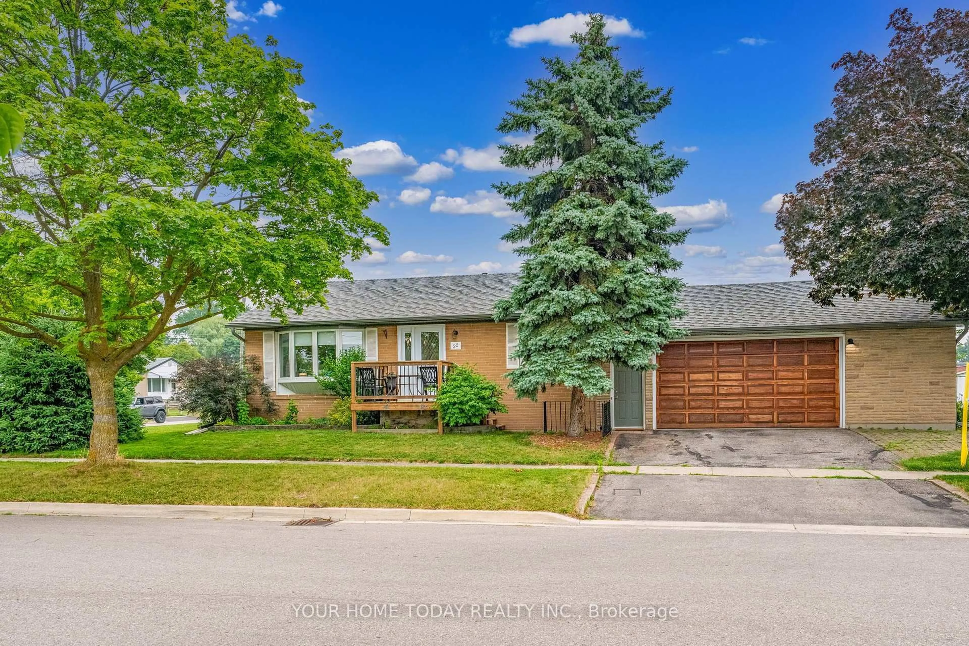 Home with brick exterior material, street for 22 Norton Cres, Halton Hills Ontario L7G 1N2