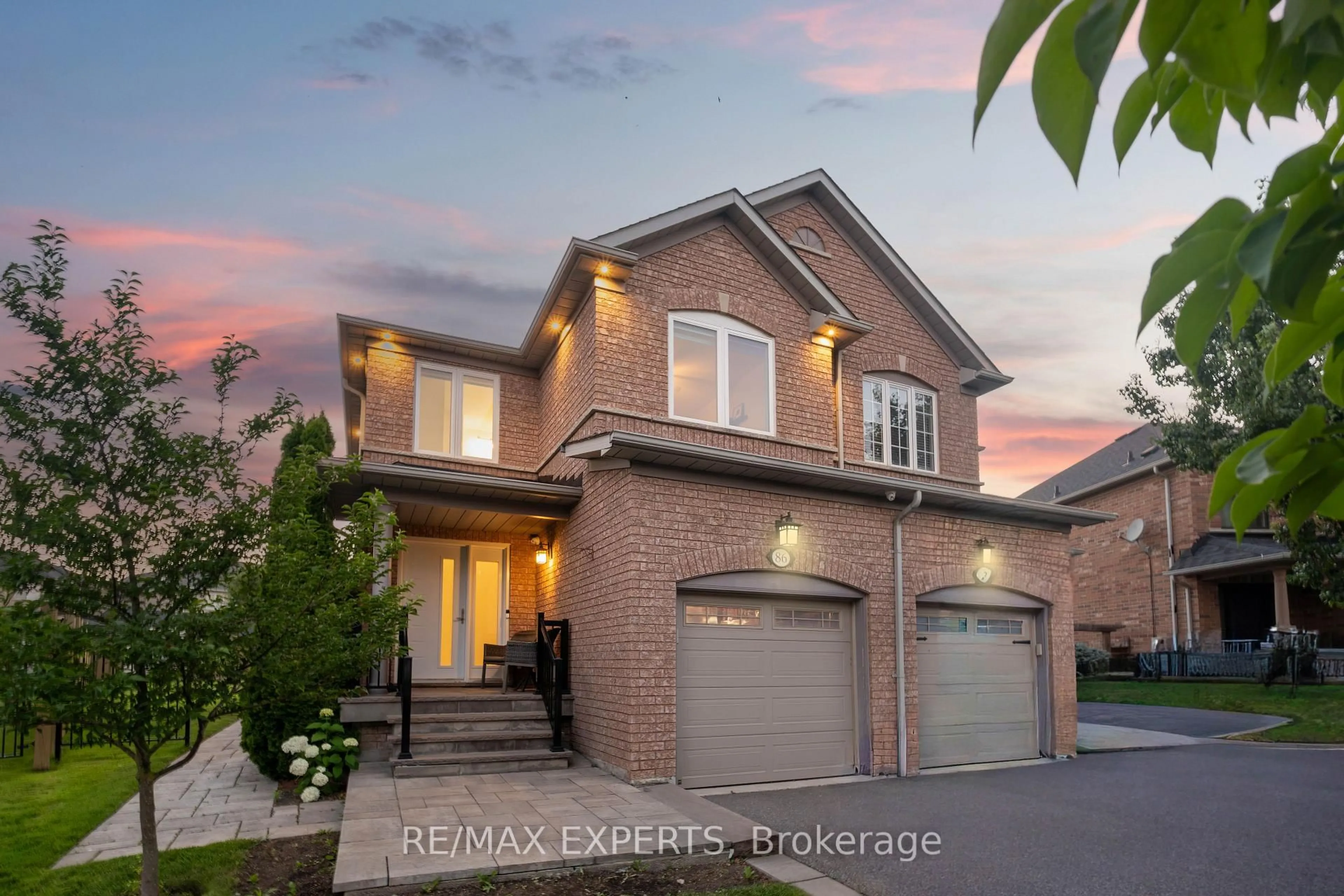 Home with brick exterior material, street for 86 Humbershed Cres, Caledon Ontario L7E 2X4