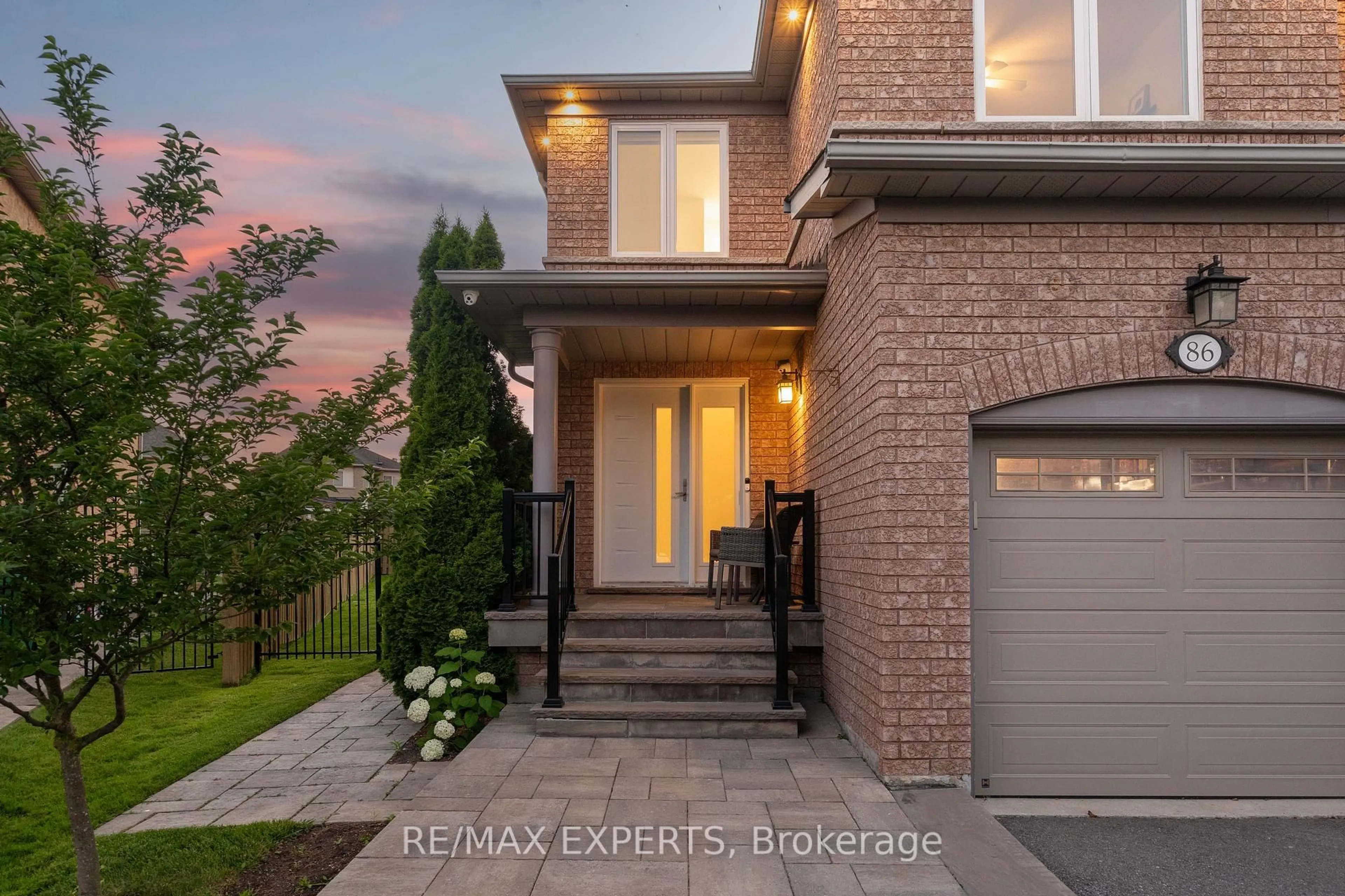 Home with brick exterior material, street for 86 Humbershed Cres, Caledon Ontario L7E 2X4