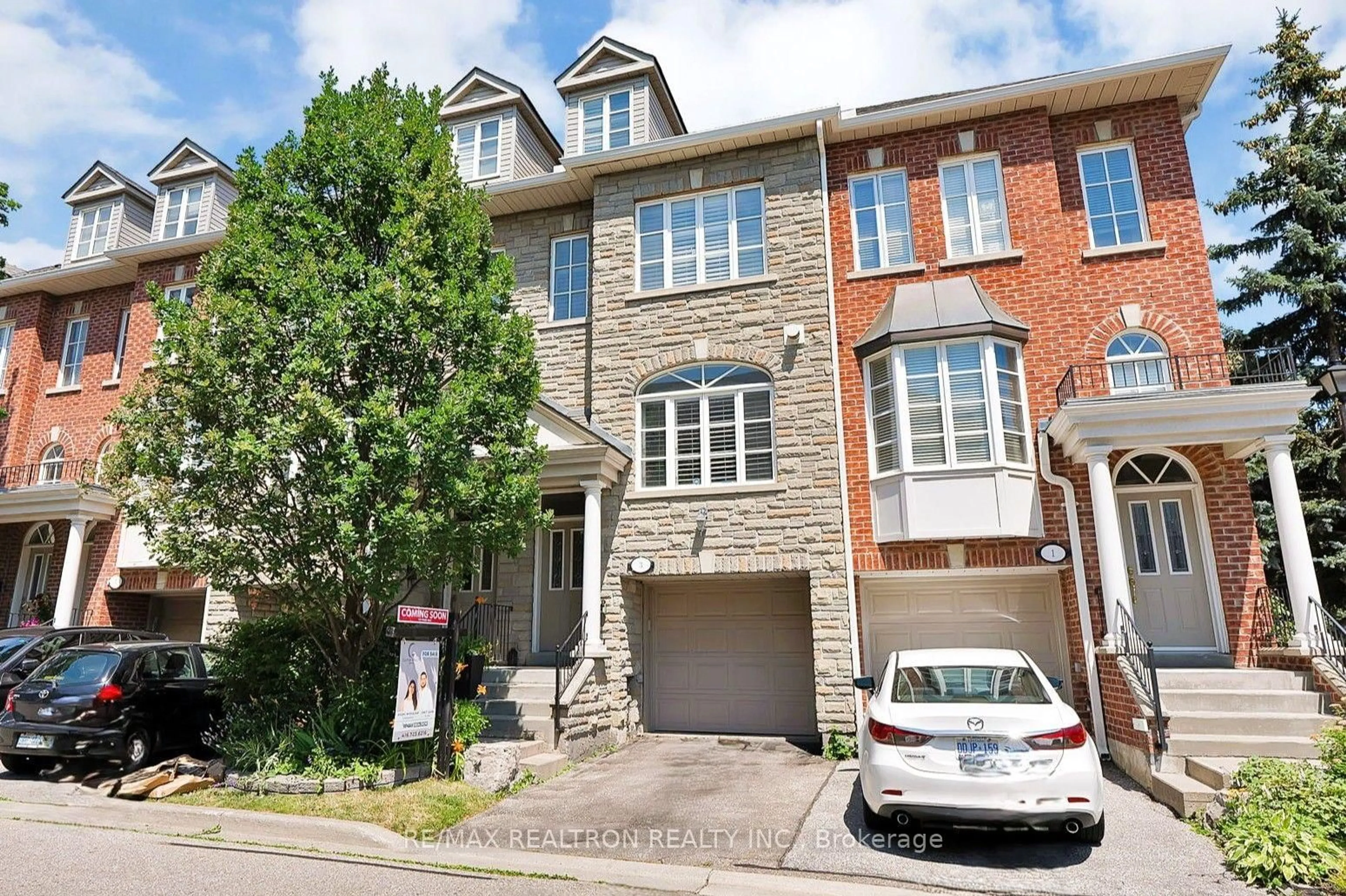 Home with brick exterior material, street for 3 James Stock Path, Toronto Ontario M8Z 6C6