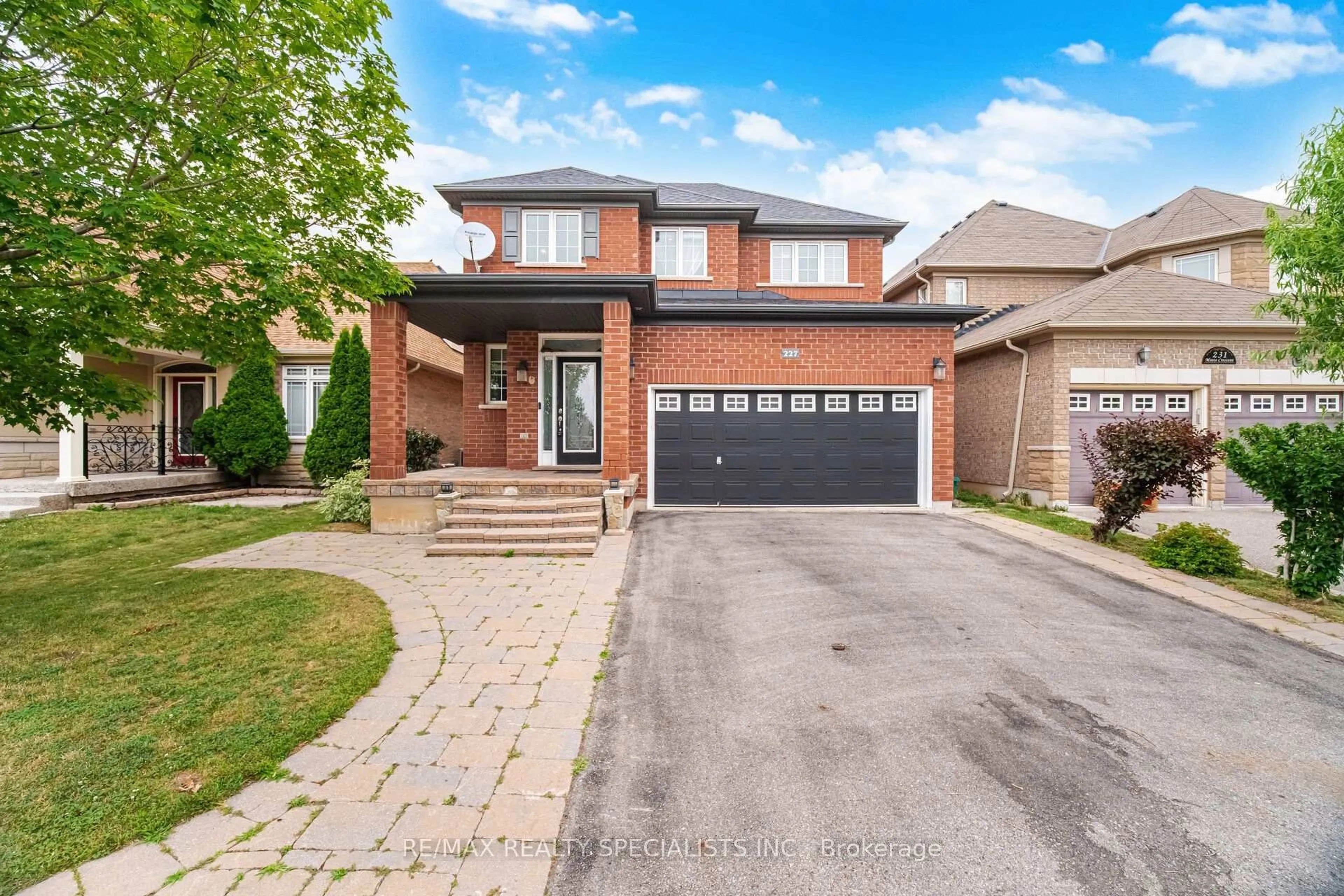 Home with brick exterior material, street for 227 Minto Cres, Milton Ontario L9T 7P4