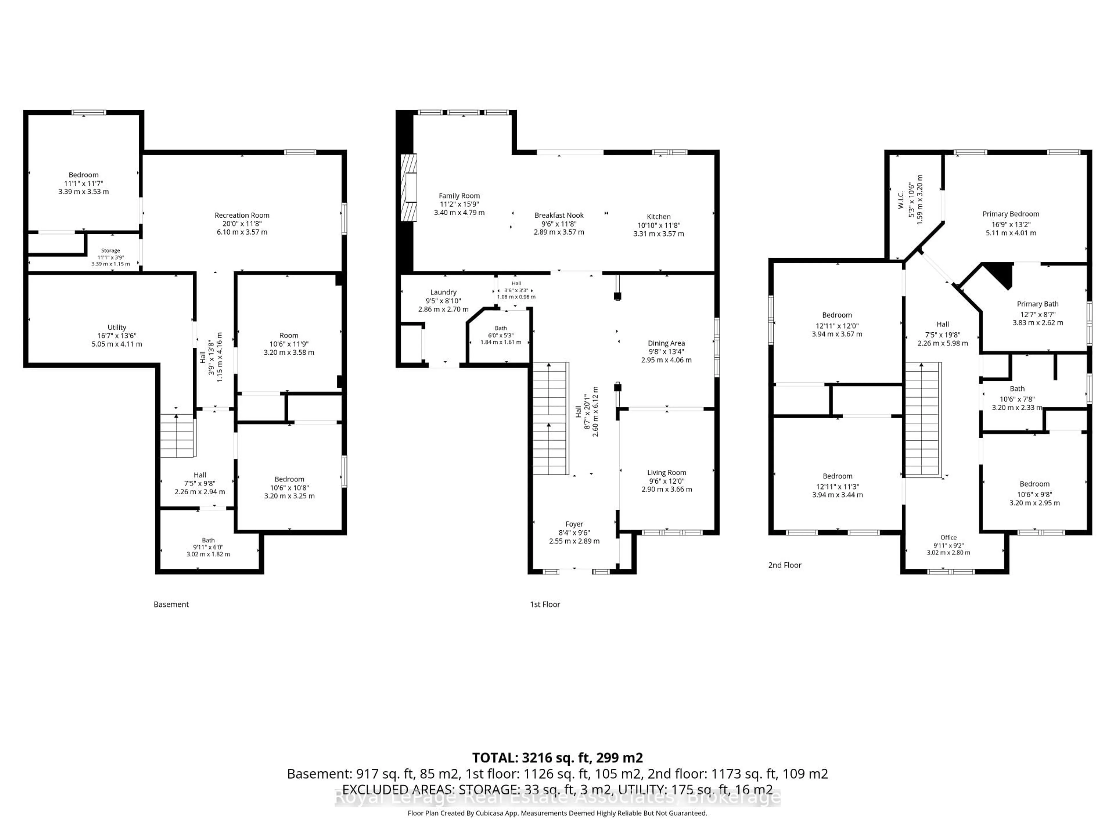Floor plan for 27 Rennie St, Halton Hills Ontario L7J 2Y7