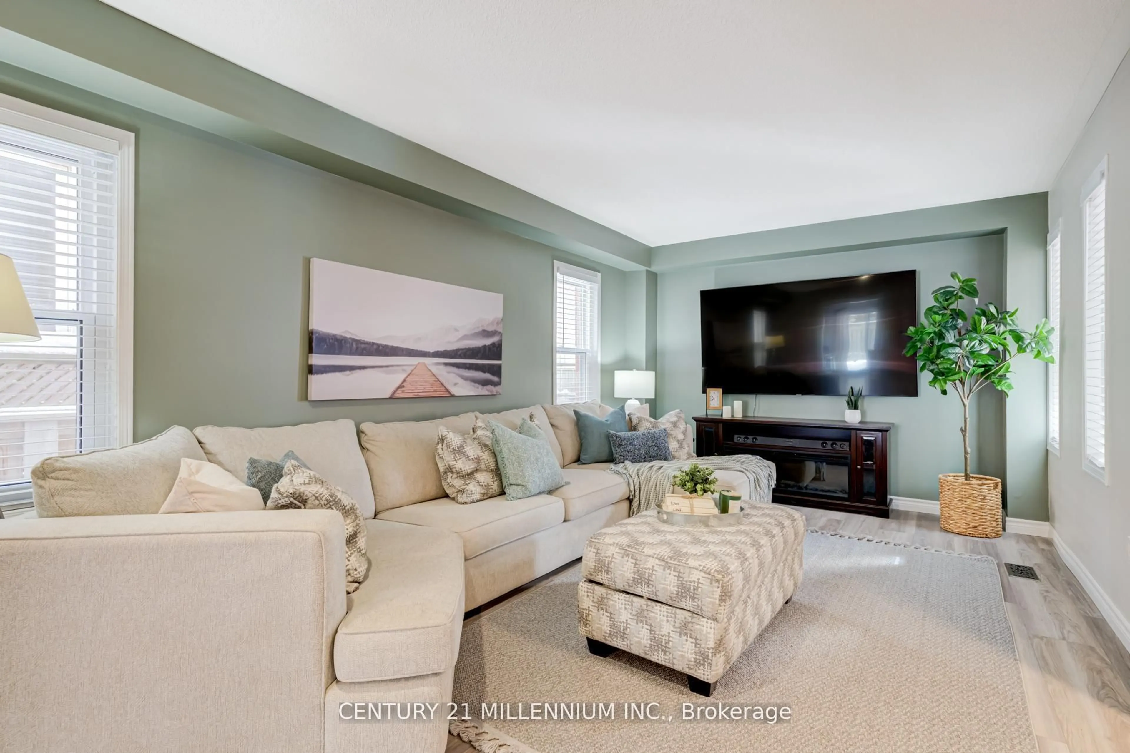 Living room with furniture, unknown for 327 Perry Rd, Orangeville Ontario L9W 4Y9