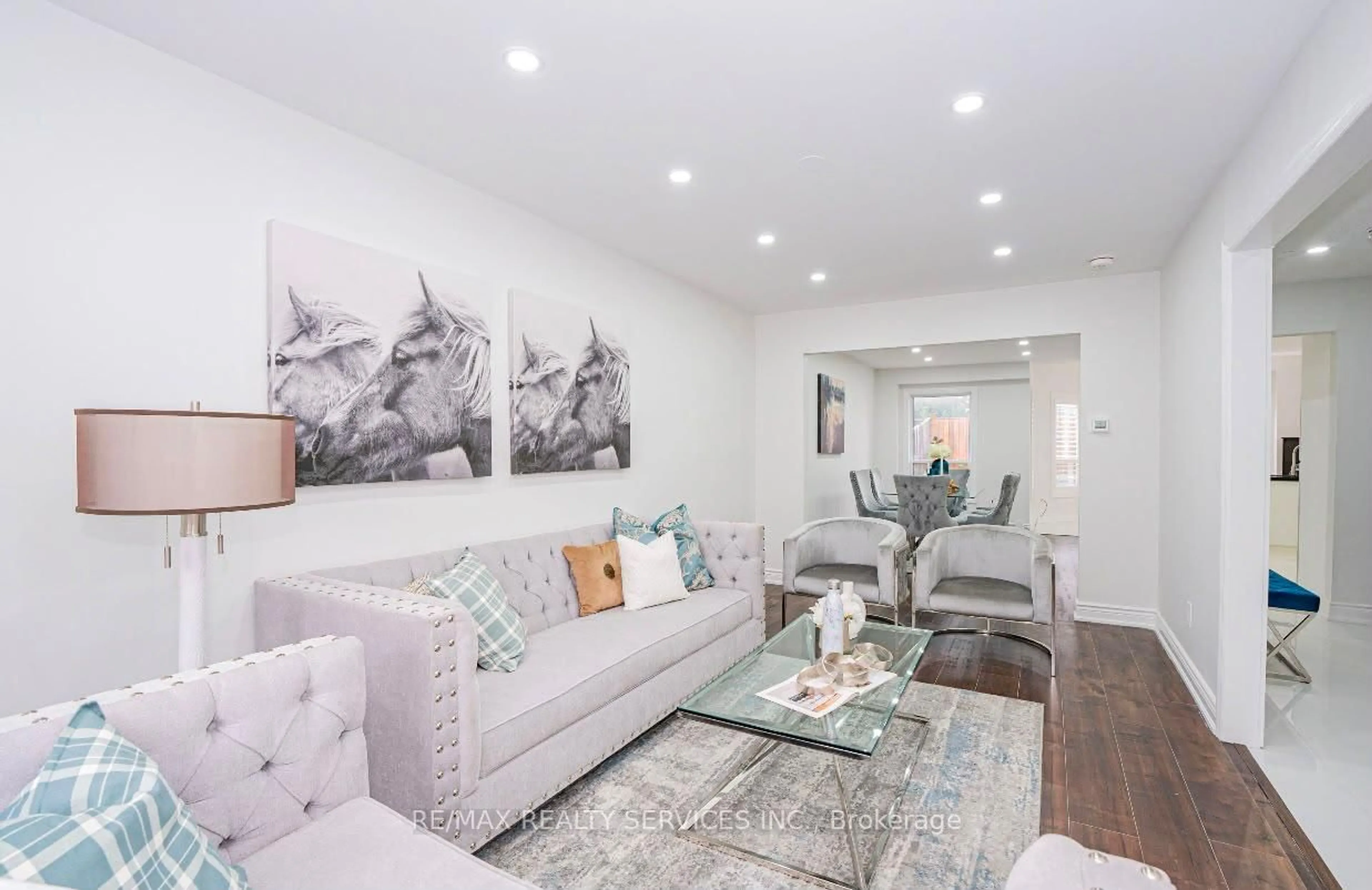 Living room with furniture, unknown for 14 Conover Crt, Brampton Ontario L6Y 3J5