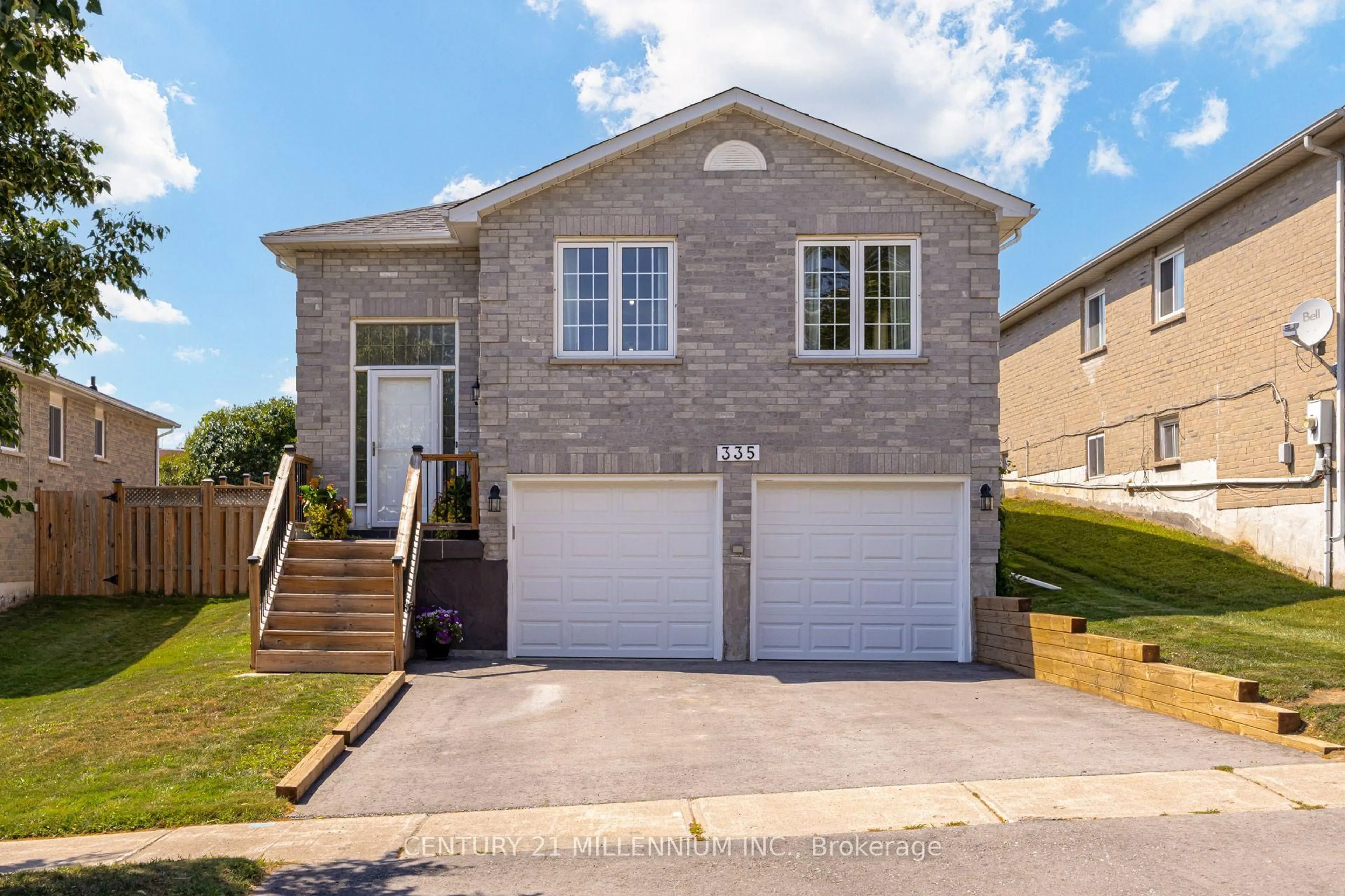 Home with vinyl exterior material, street for 335 Bailey Dr, Orangeville Ontario L9W 4L9