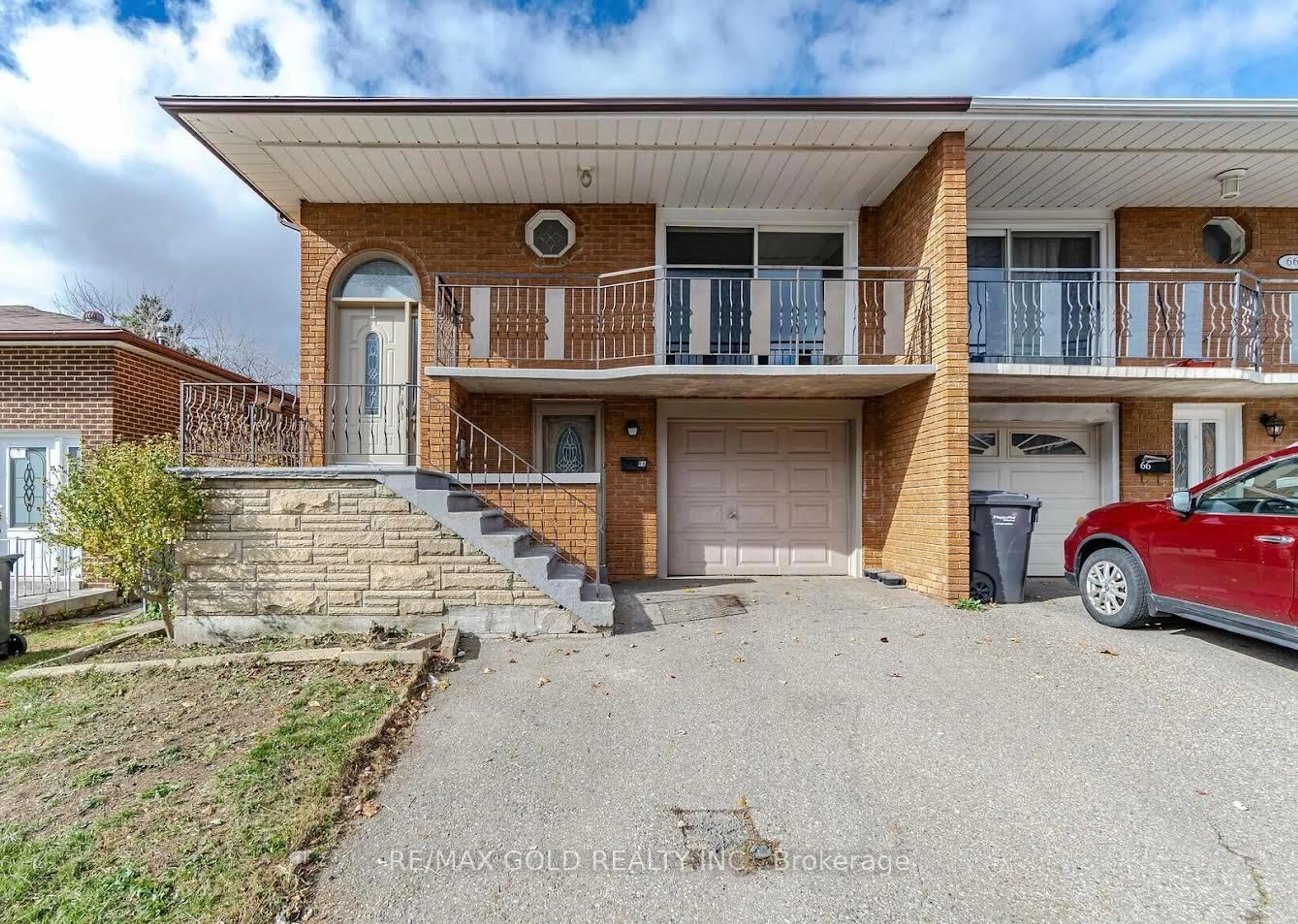Home with brick exterior material, street for 68 Prouse Dr, Brampton Ontario L6V 3A8