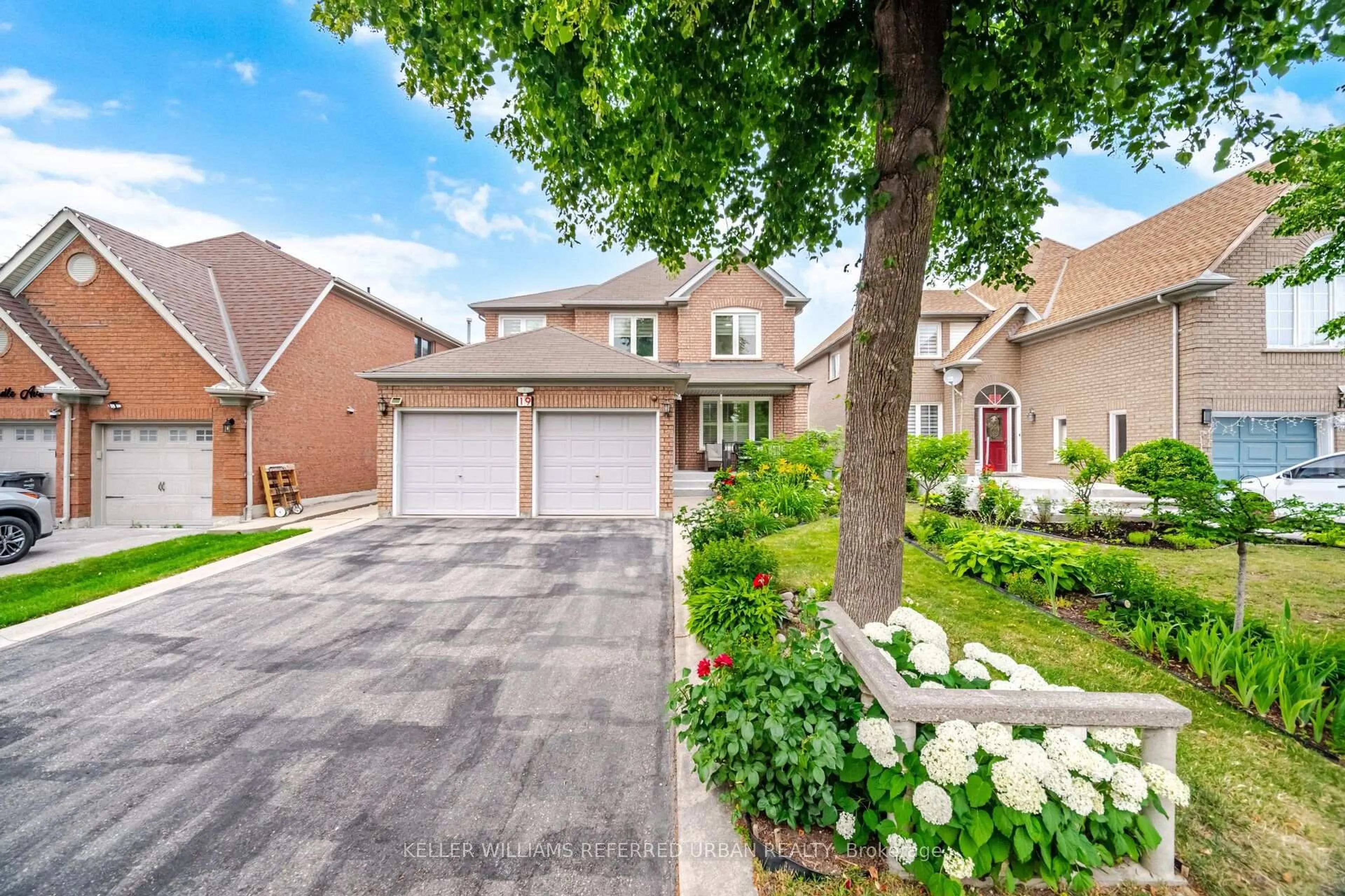 Home with brick exterior material, street for 19 Softneedle Ave, Brampton Ontario L6R 1K8