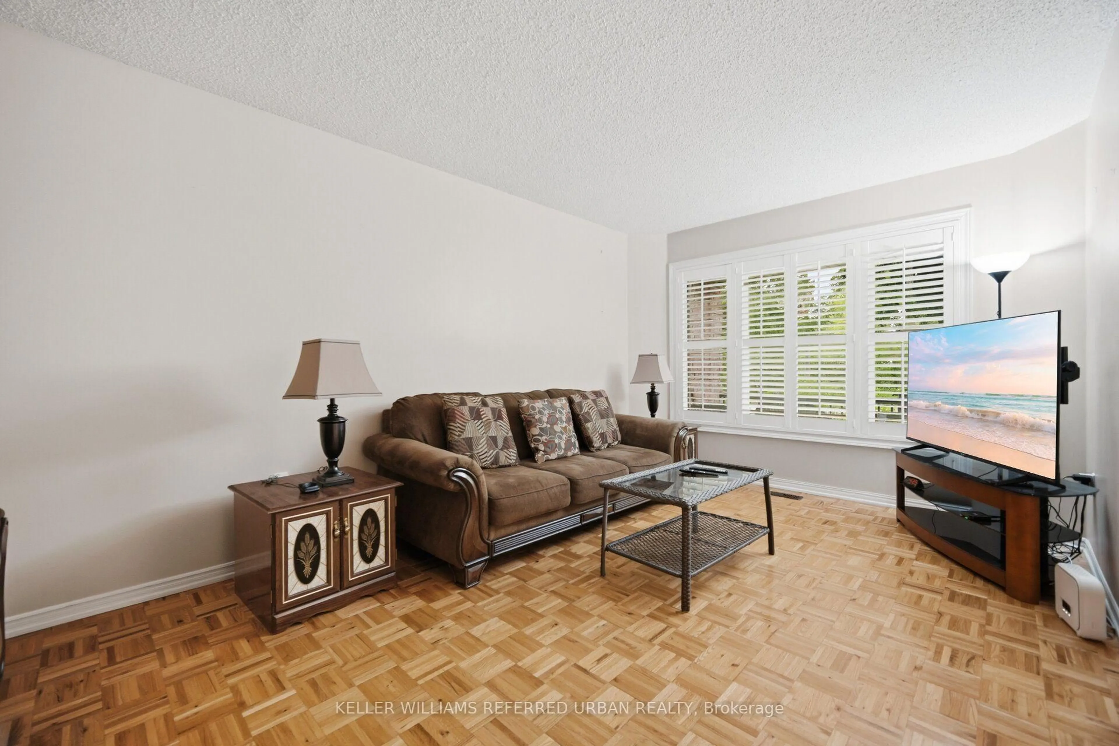 Living room with furniture, unknown for 19 Softneedle Ave, Brampton Ontario L6R 1K8