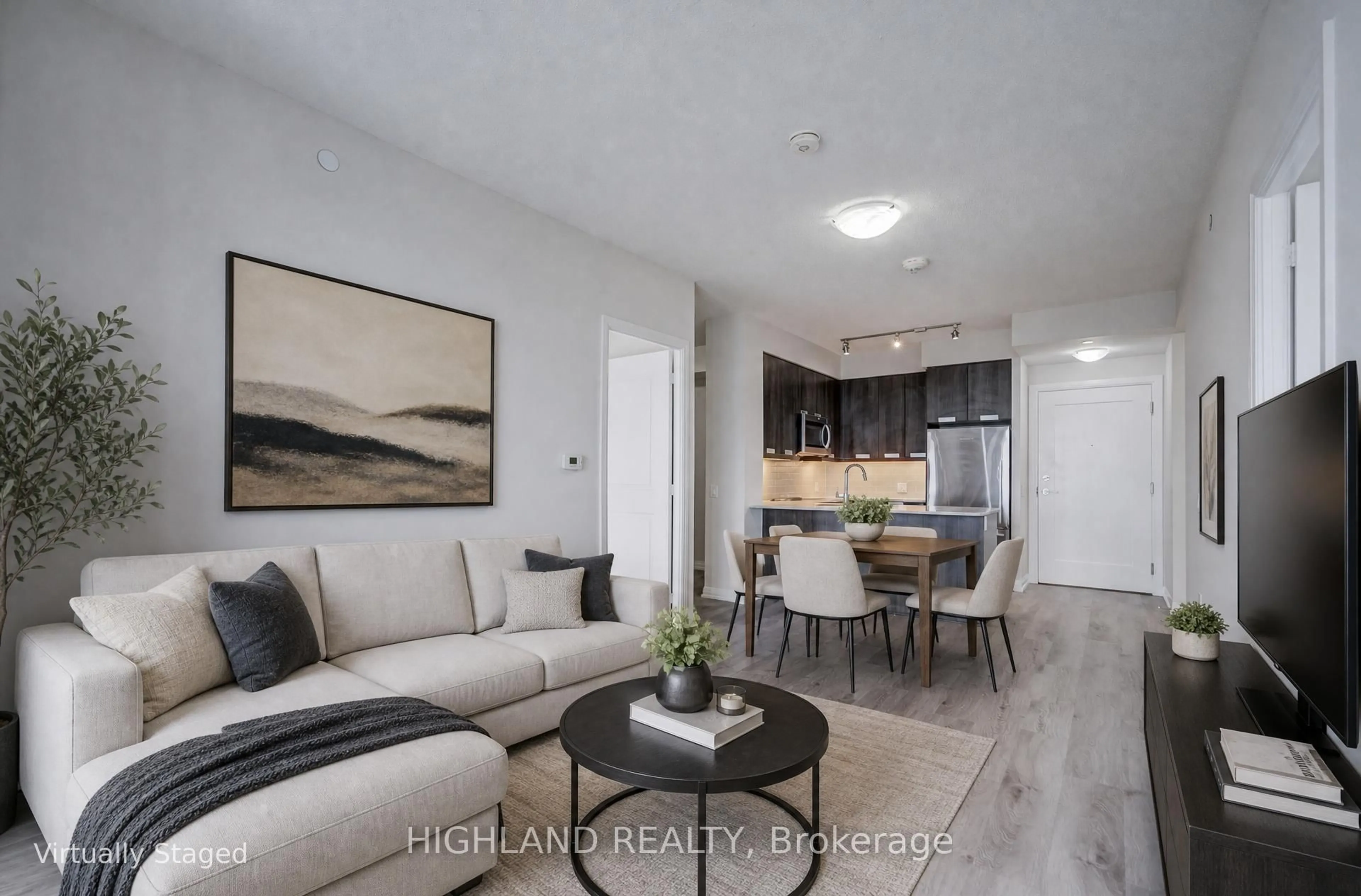 Living room with furniture, unknown for 35 Watergarden Dr #2716, Mississauga Ontario L5R 0G8