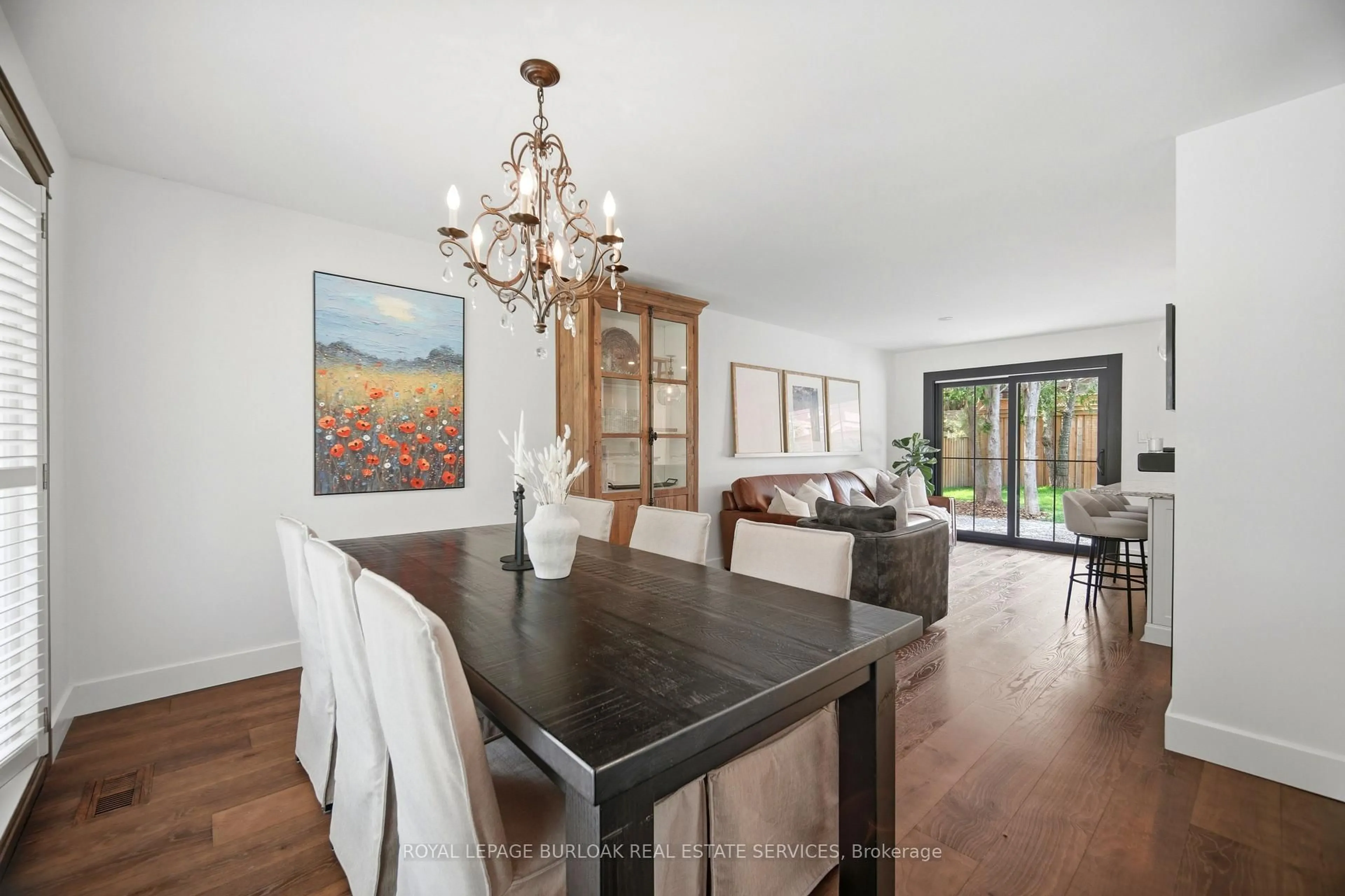 Dining room, wood/laminate floor for 39 Culham St, Oakville Ontario L6H 1G3
