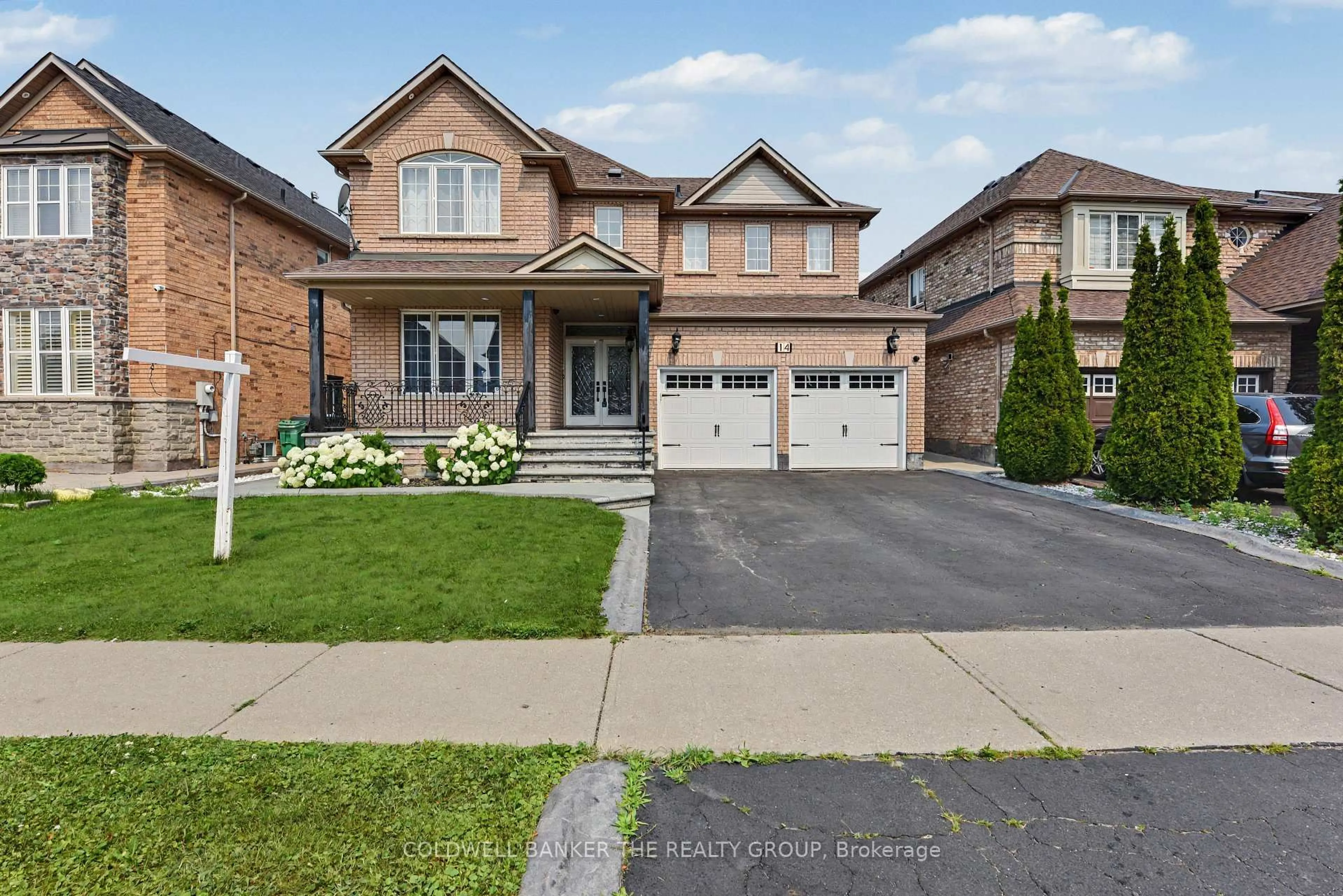 Home with brick exterior material, street for 14 Bramtrail Gate, Brampton Ontario L7A 3W3