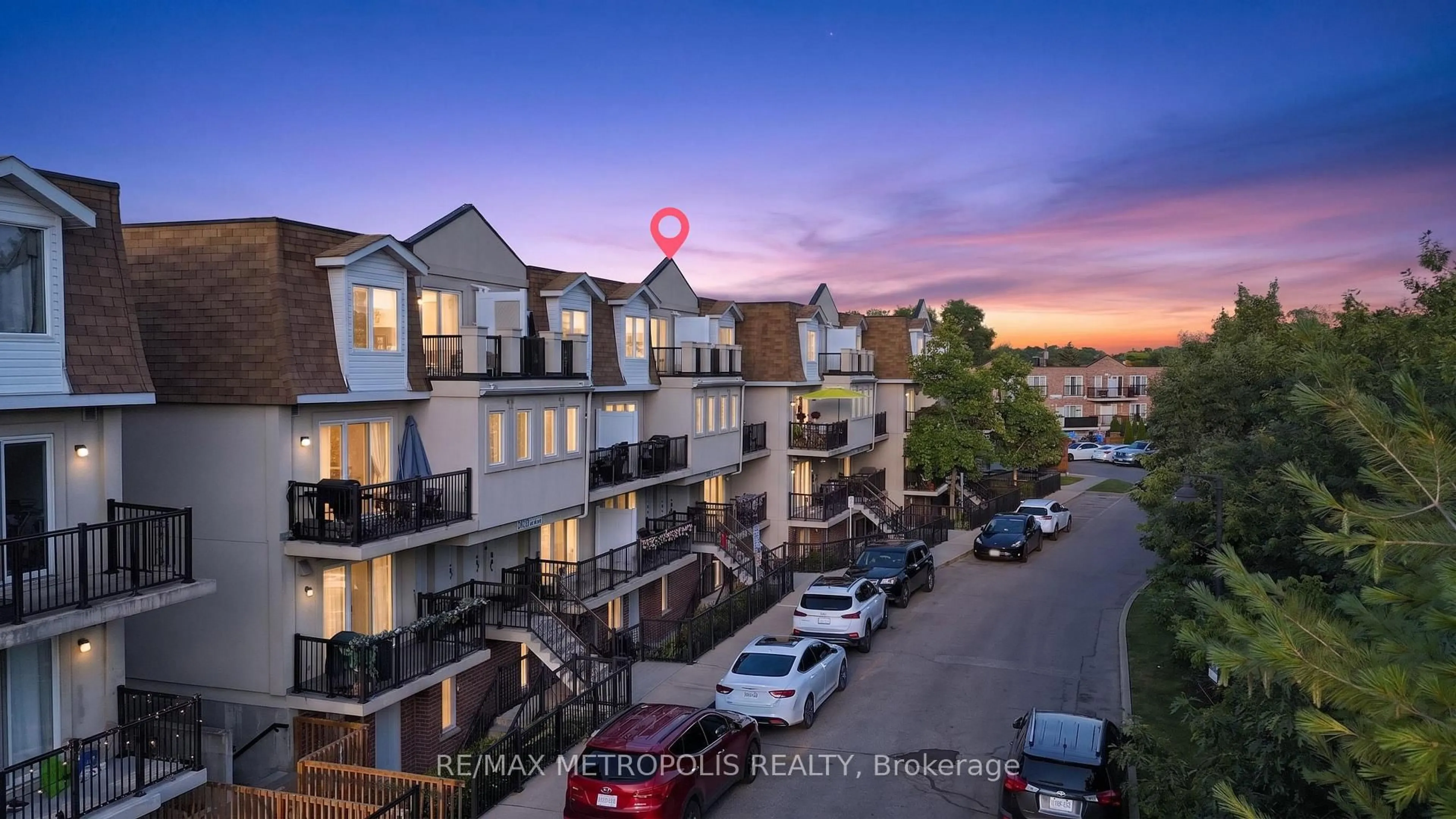 A pic from outside/outdoor area/front of a property/back of a property/a pic from drone, unknown for 3035 Finch Ave #1003, Toronto Ontario M9M 0A3
