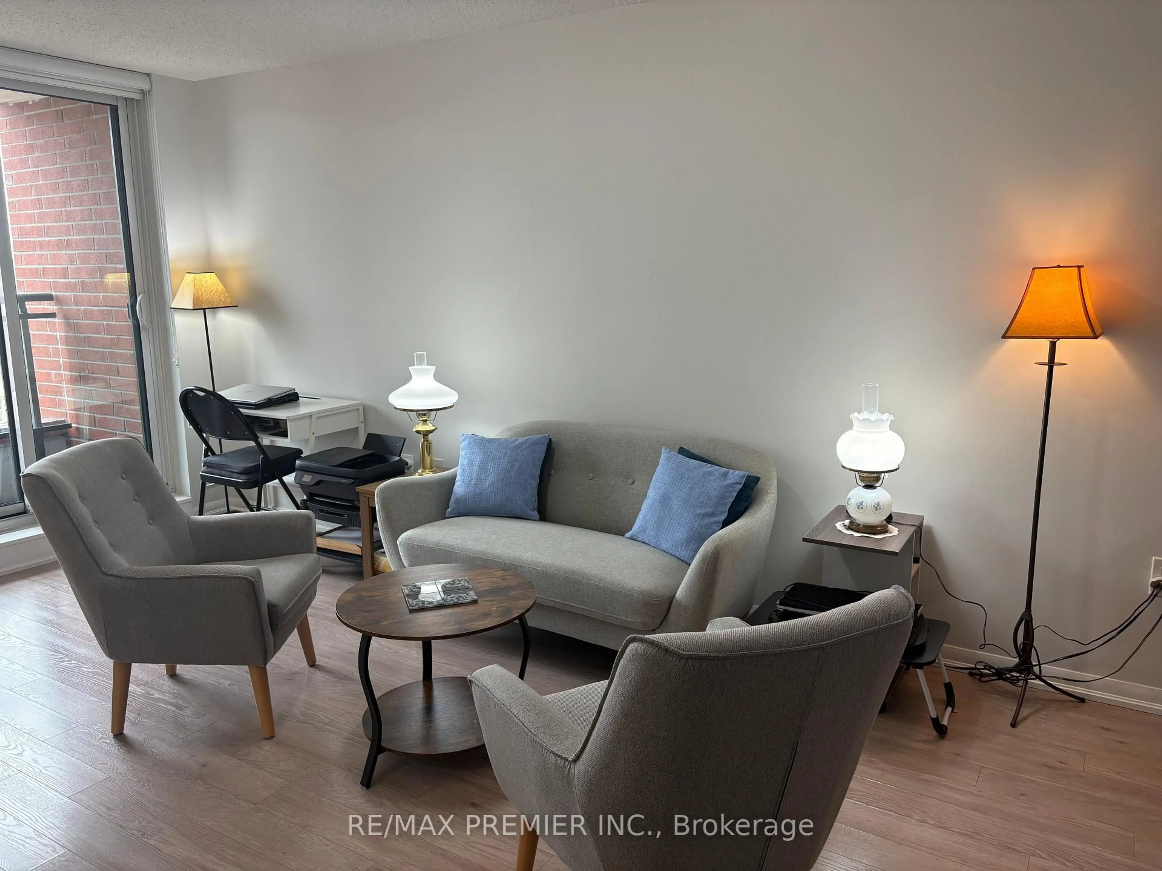 Living room with furniture, unknown for 800 Lawrence Ave #406, Toronto Ontario M6A 0B1