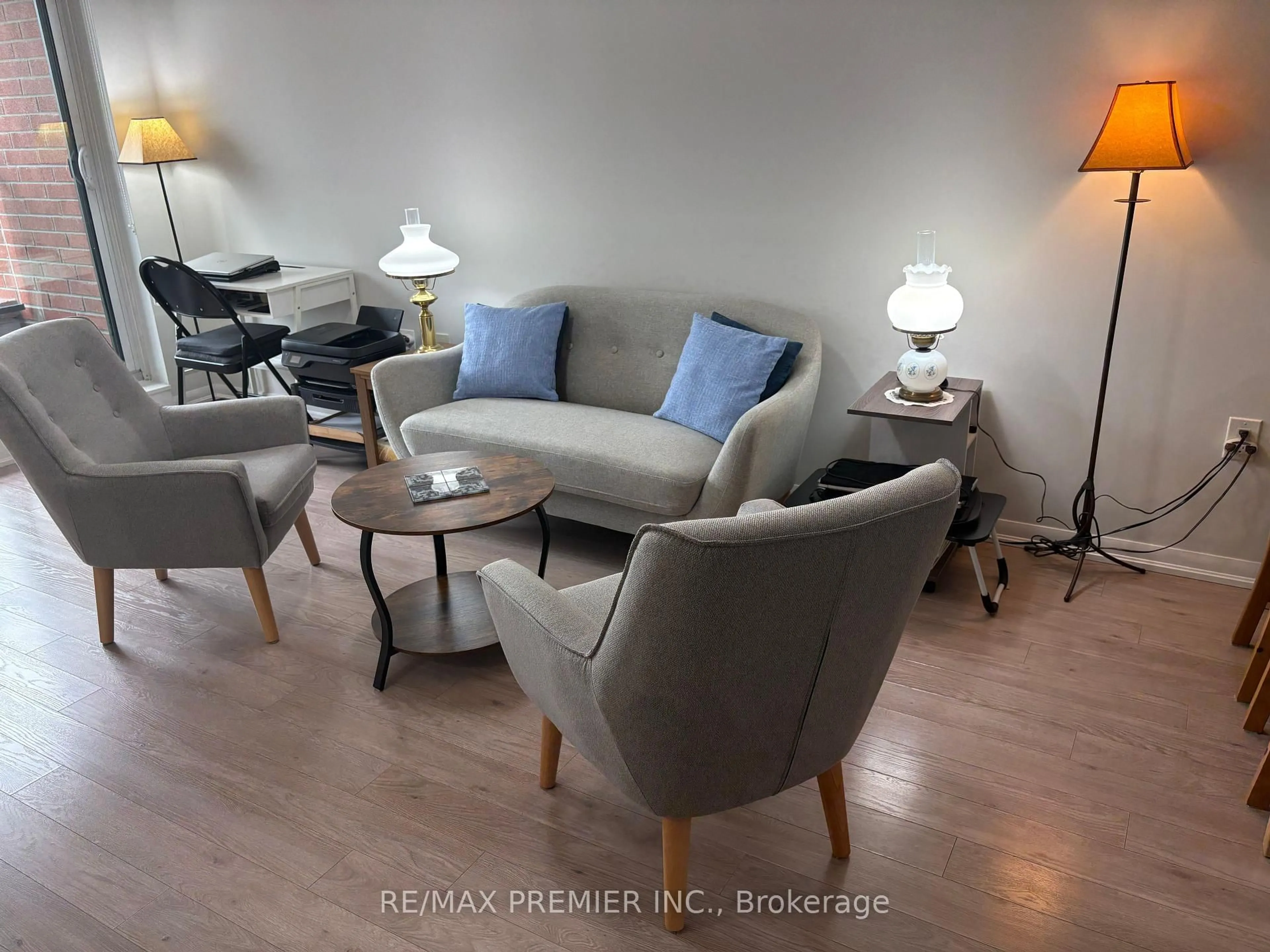 Living room with furniture, unknown for 800 Lawrence Ave #406, Toronto Ontario M6A 0B1