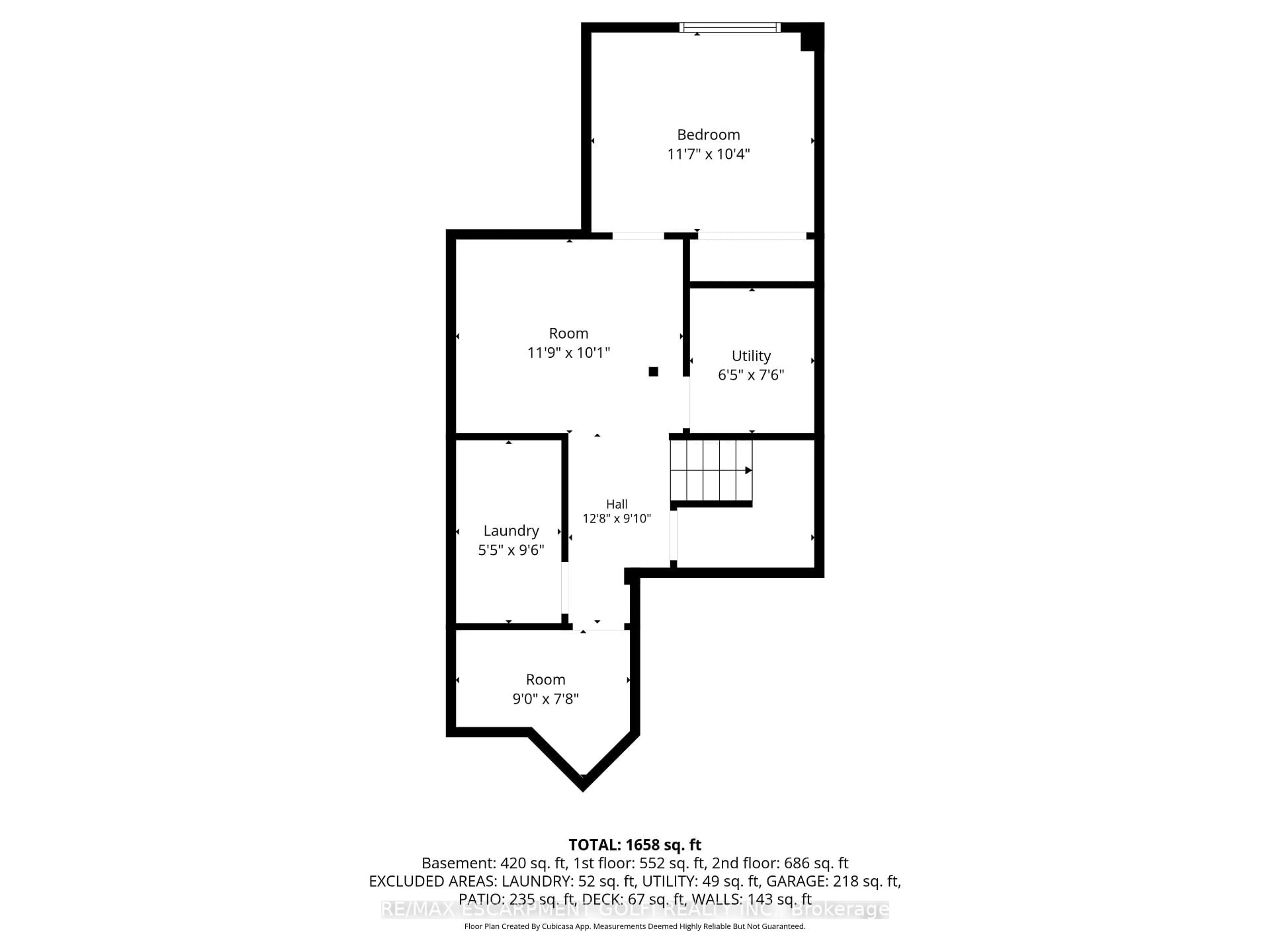 Floor plan for 2215 Cleaver Ave #16, Burlington Ontario L7M 4C5