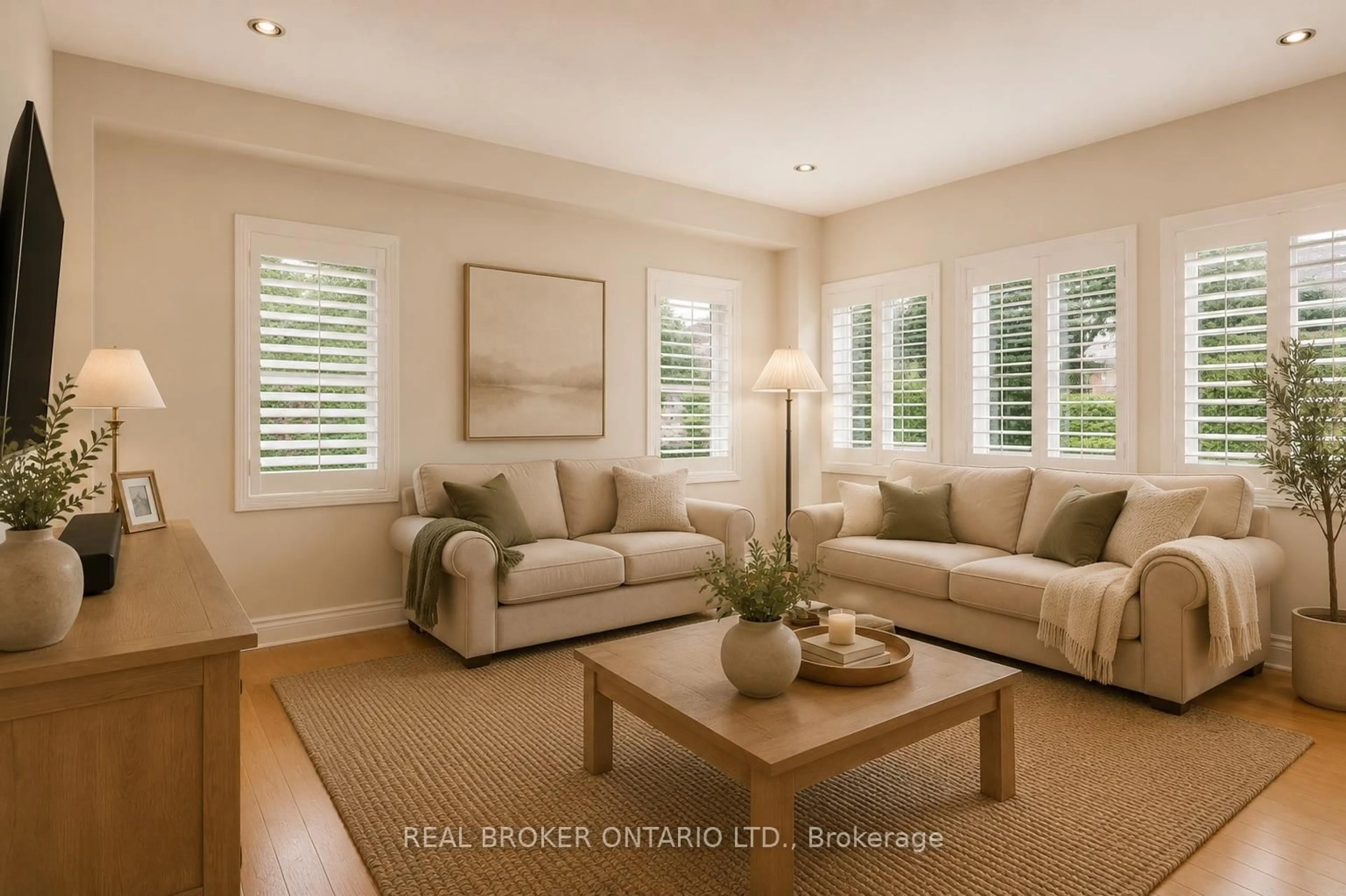Living room with furniture, unknown for 457 Ravineview Way, Oakville Ontario L6H 6S8